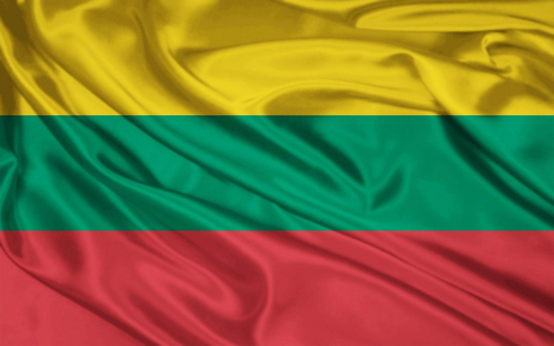 HD Lithuania Flag Wallpaper
