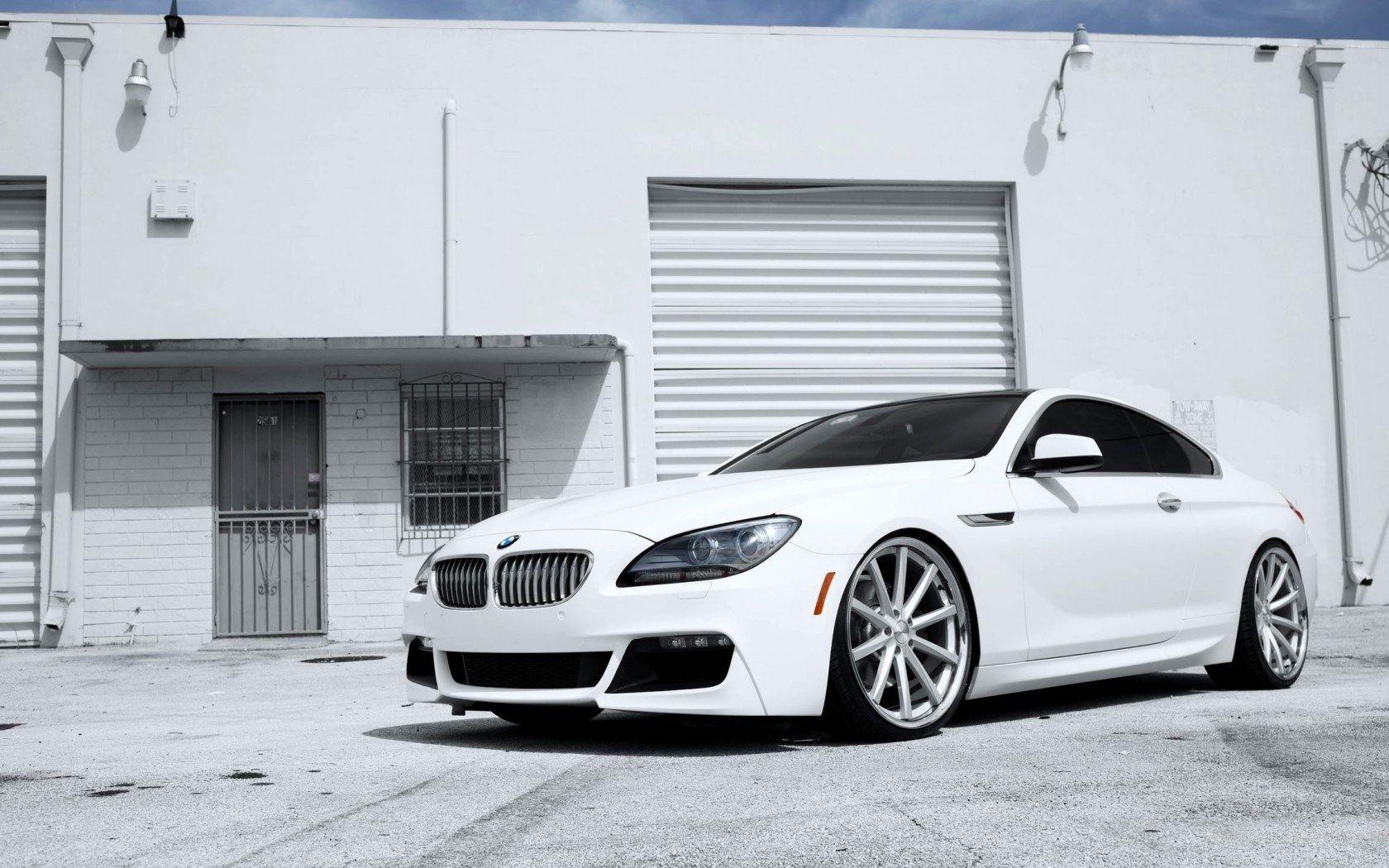 White BMW 6 Series Wallpaper 43418 1680x1050 px