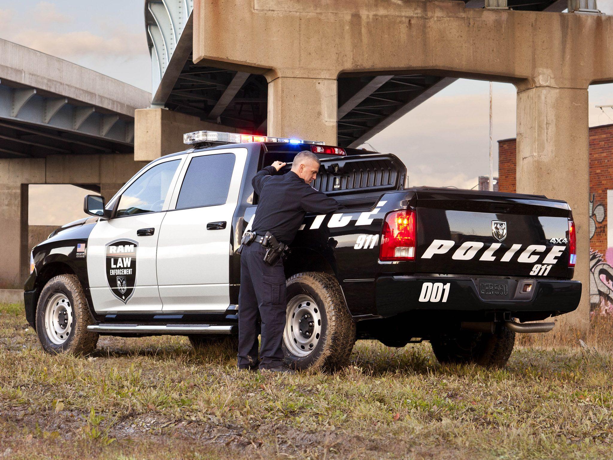 Dodge Ram 1500 Crew Cab Police Truck 4x4 wallpaper