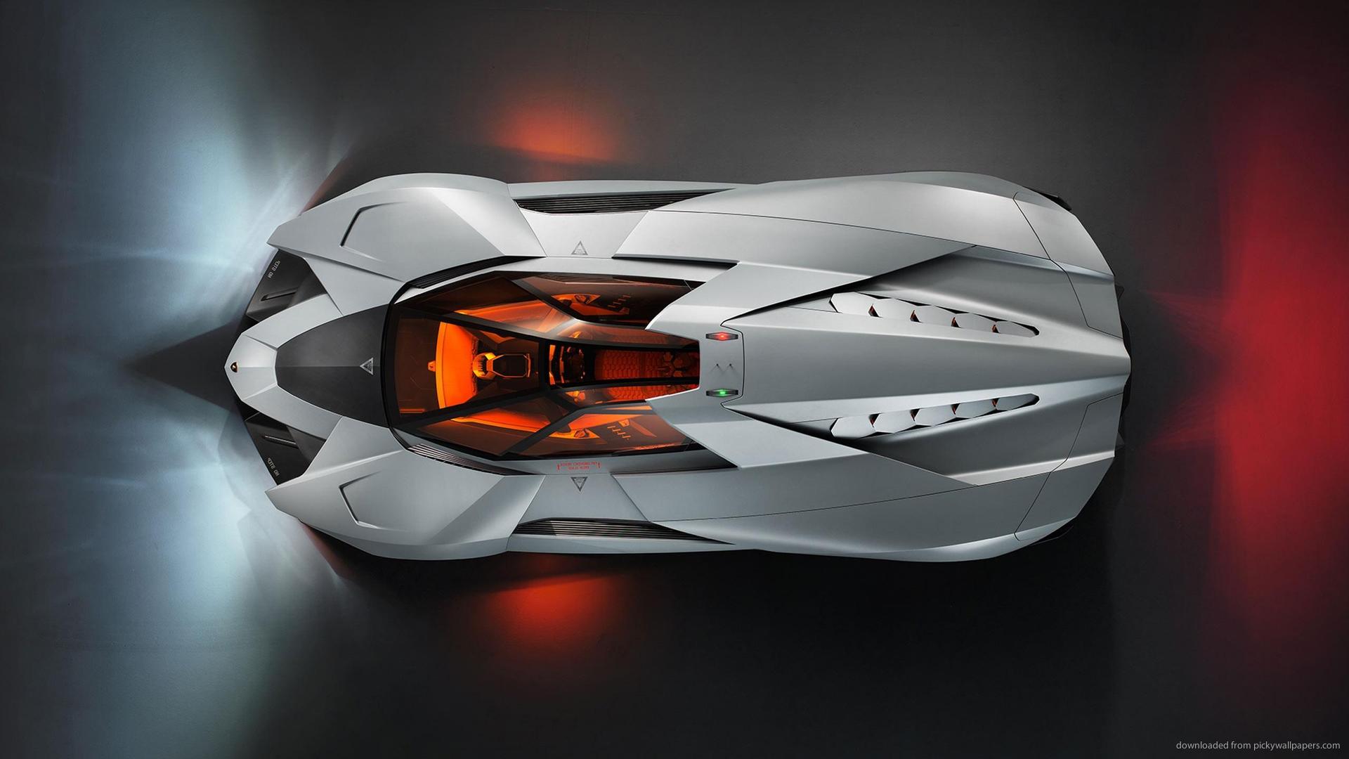 Lamborghini Egoista Top View Wallpaper For HTC Desire