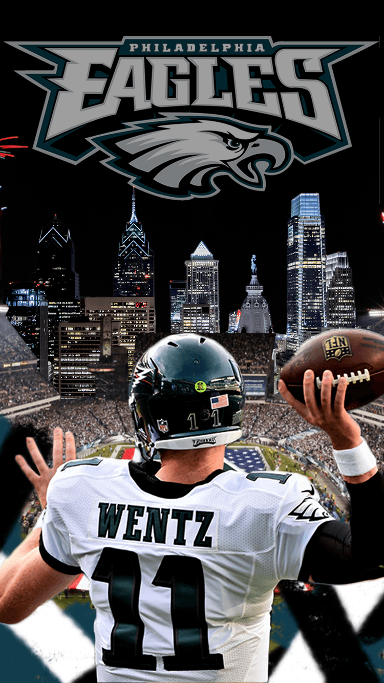 Carson Wentz Eagles iPhone Wallpaper Image Gallery