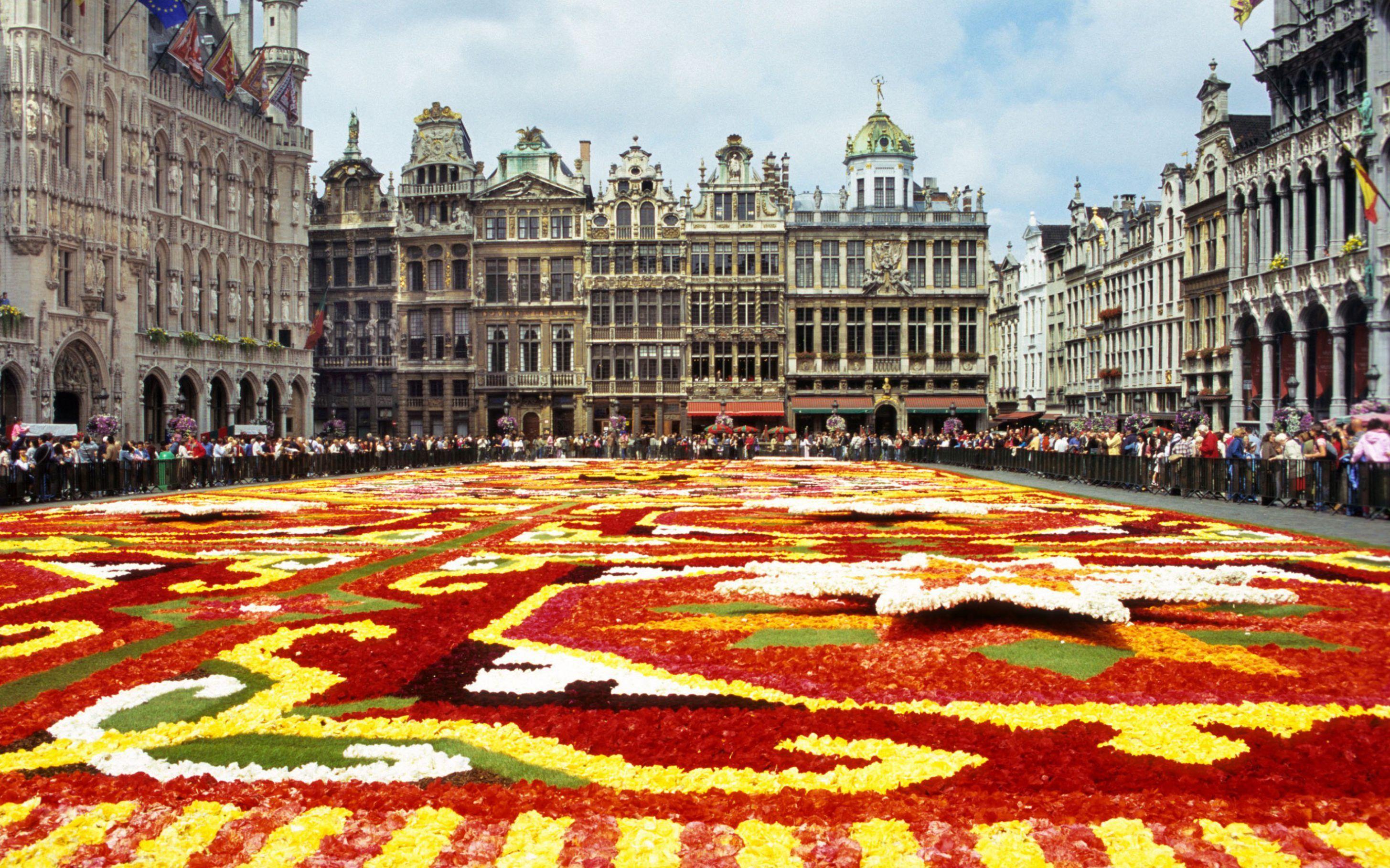 Brussels Belgium city HD wallpaper