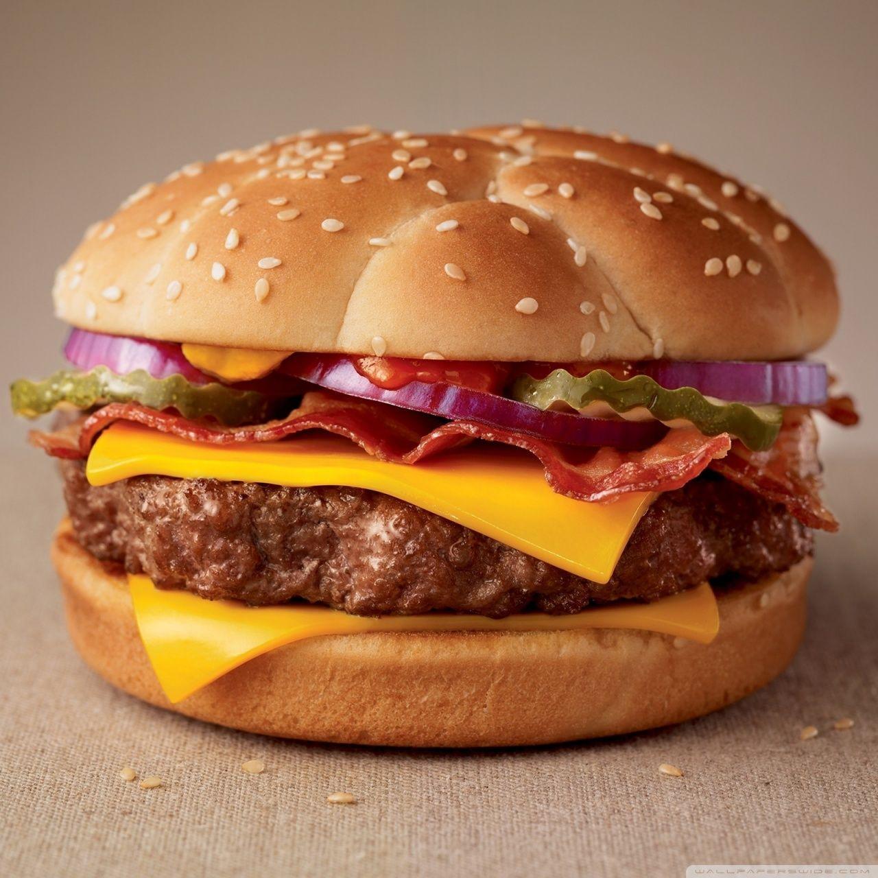 Fast Food Burger HD desktop wallpaper, High Definition