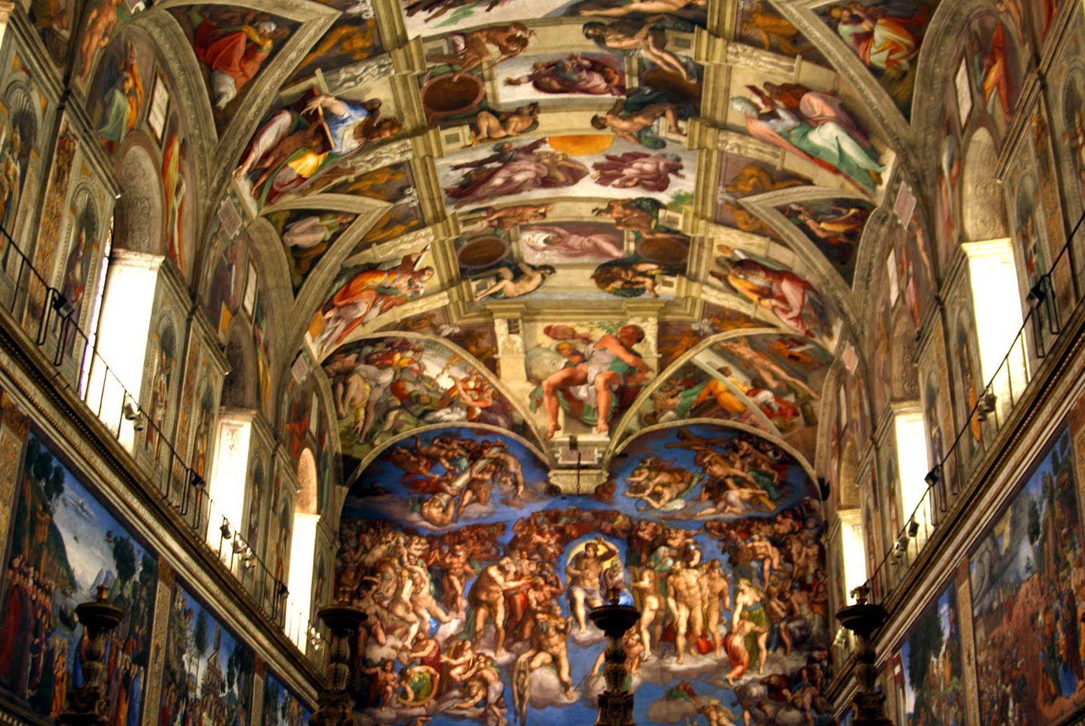 Sistine Chapel Ceiling Wallpaper