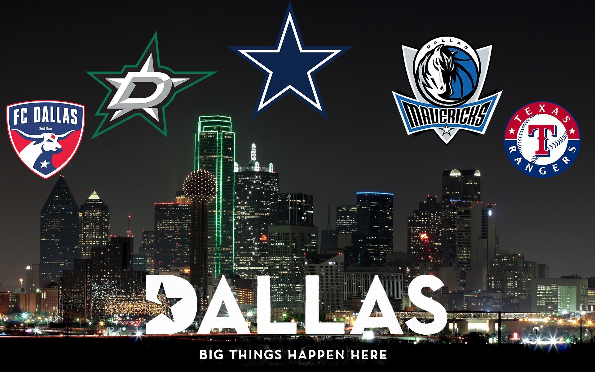 Dallas Wallpaper featuring Major Sports Teams