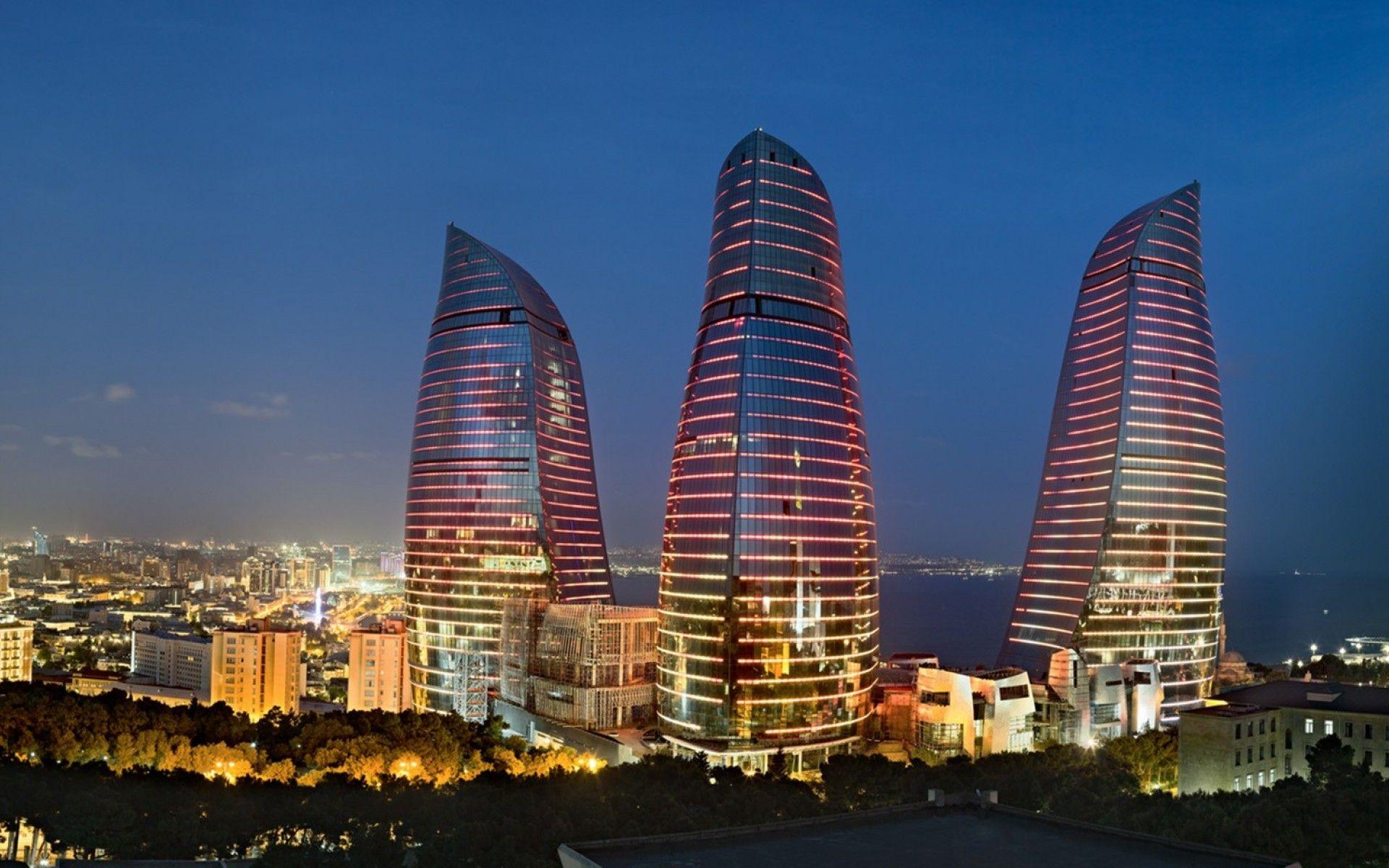 Simply: Azerbaijan Baku architecture buildings
