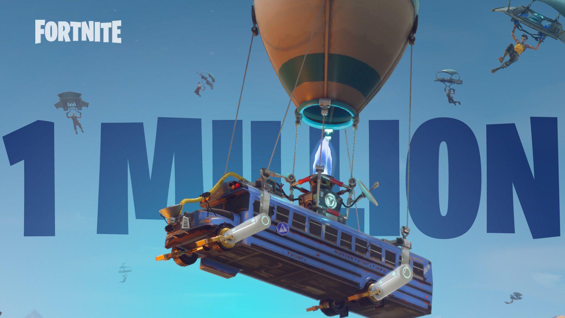 Fortnite: Battle Royale Reaches Over One Million Players in First