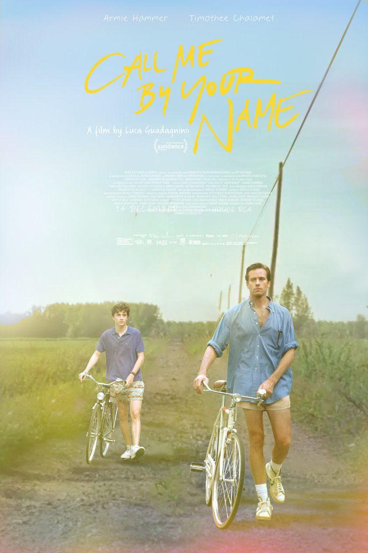 Call ME BY Your Name. Fan made Poster