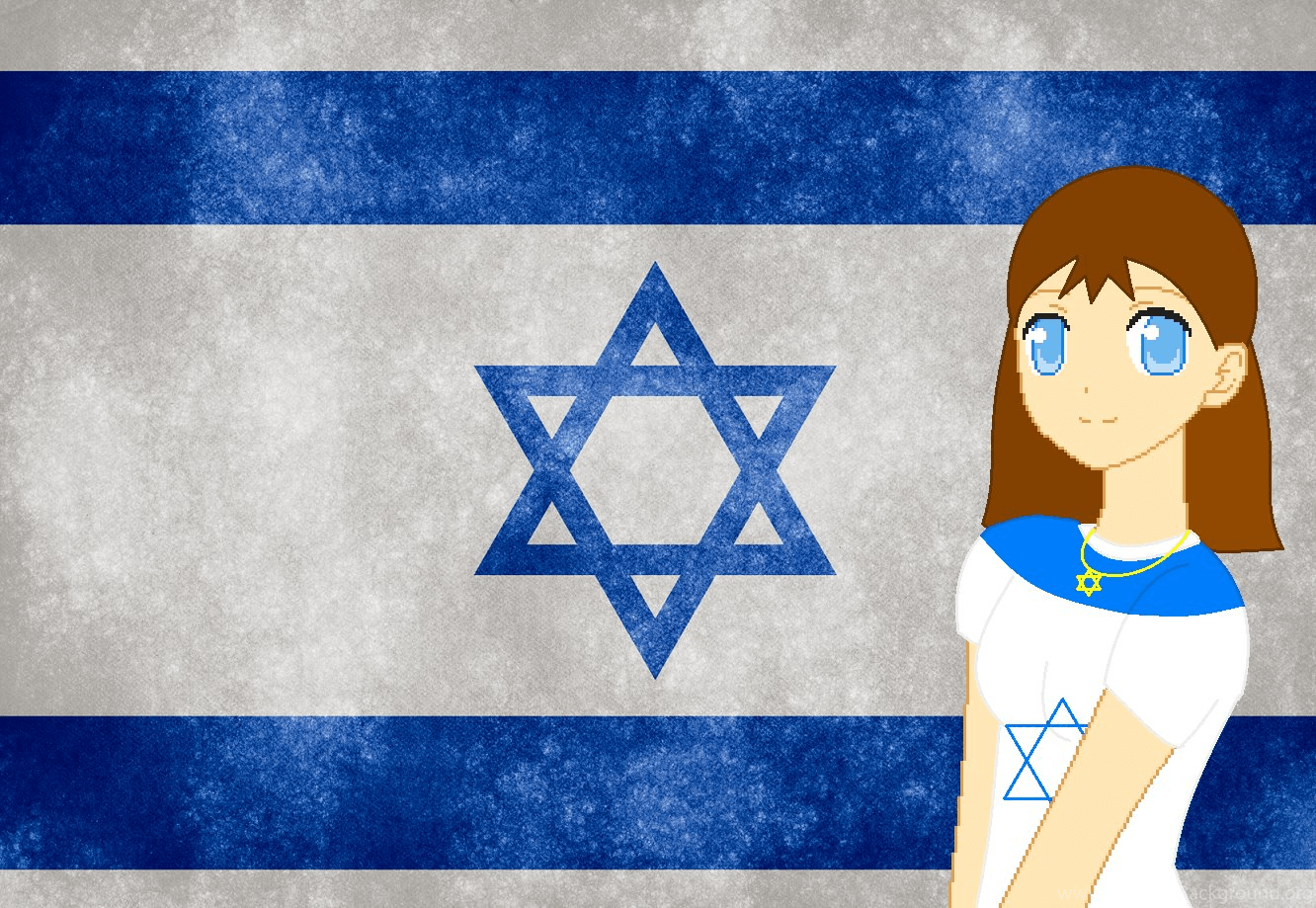 Israel Flag Wallpaper Wallpaper