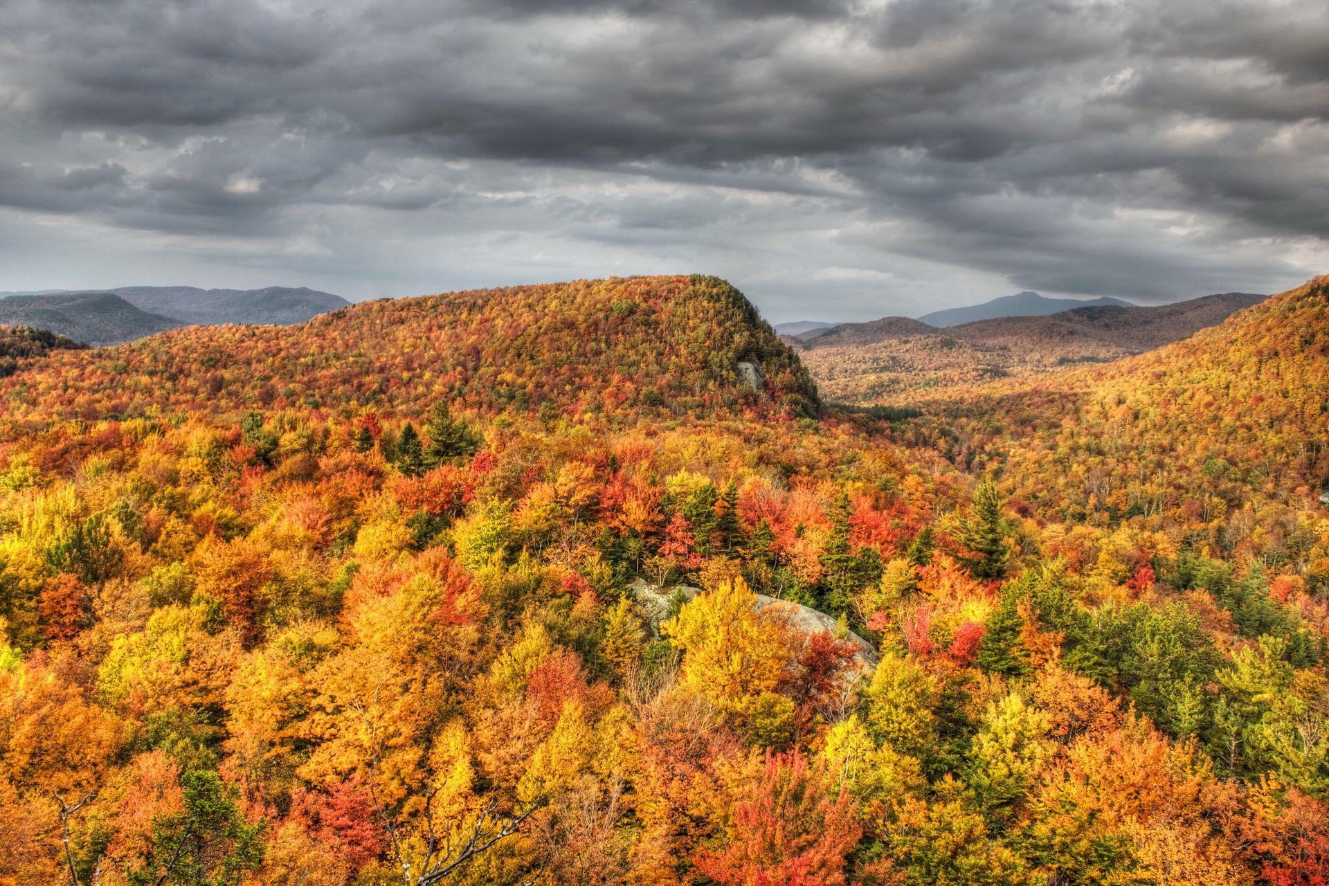 Vermont Nature Autumn Forests Seasons 1920x1280
