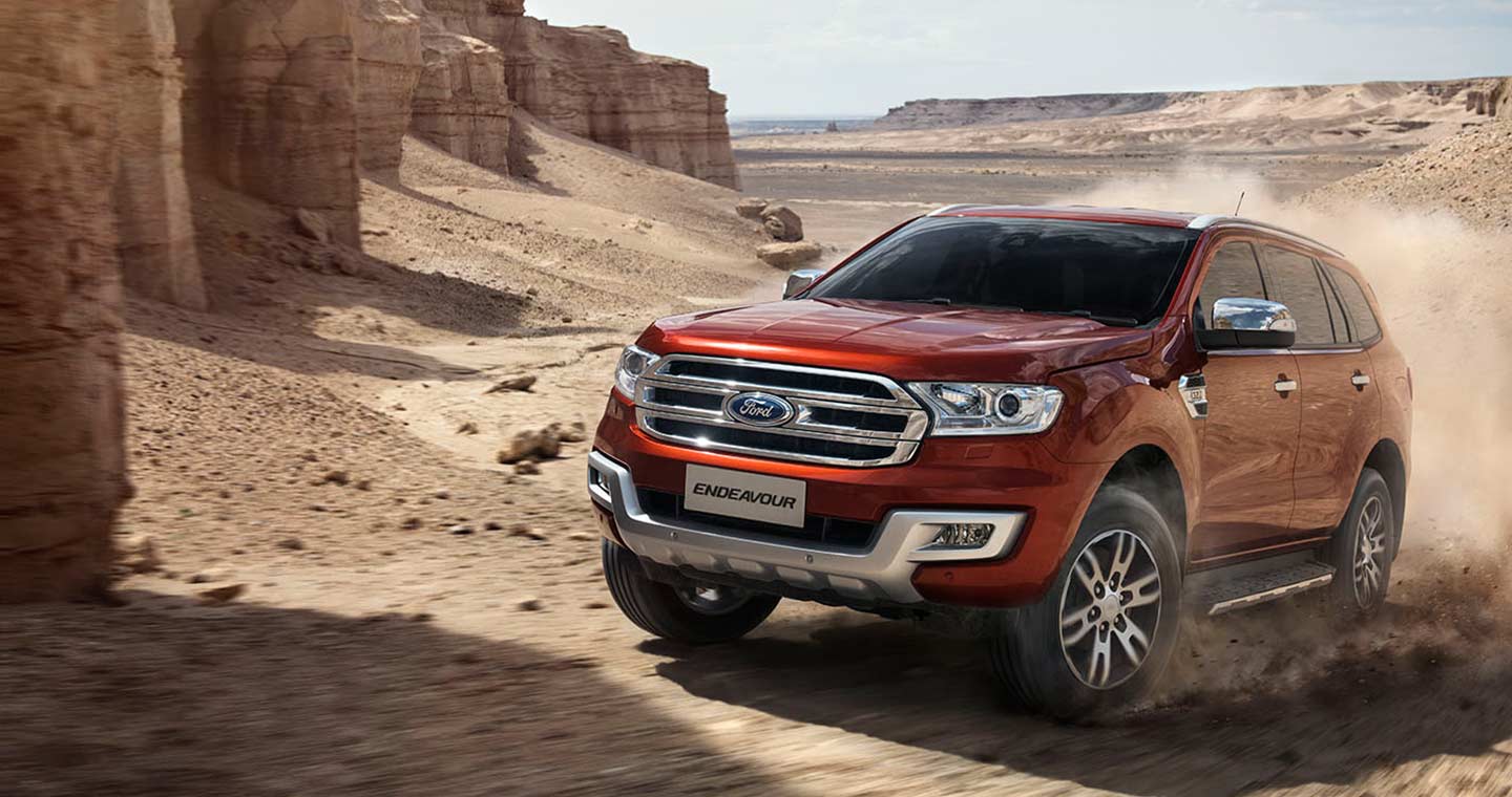 Awesome Ford Endeavour Car HD Image High Resolution Background