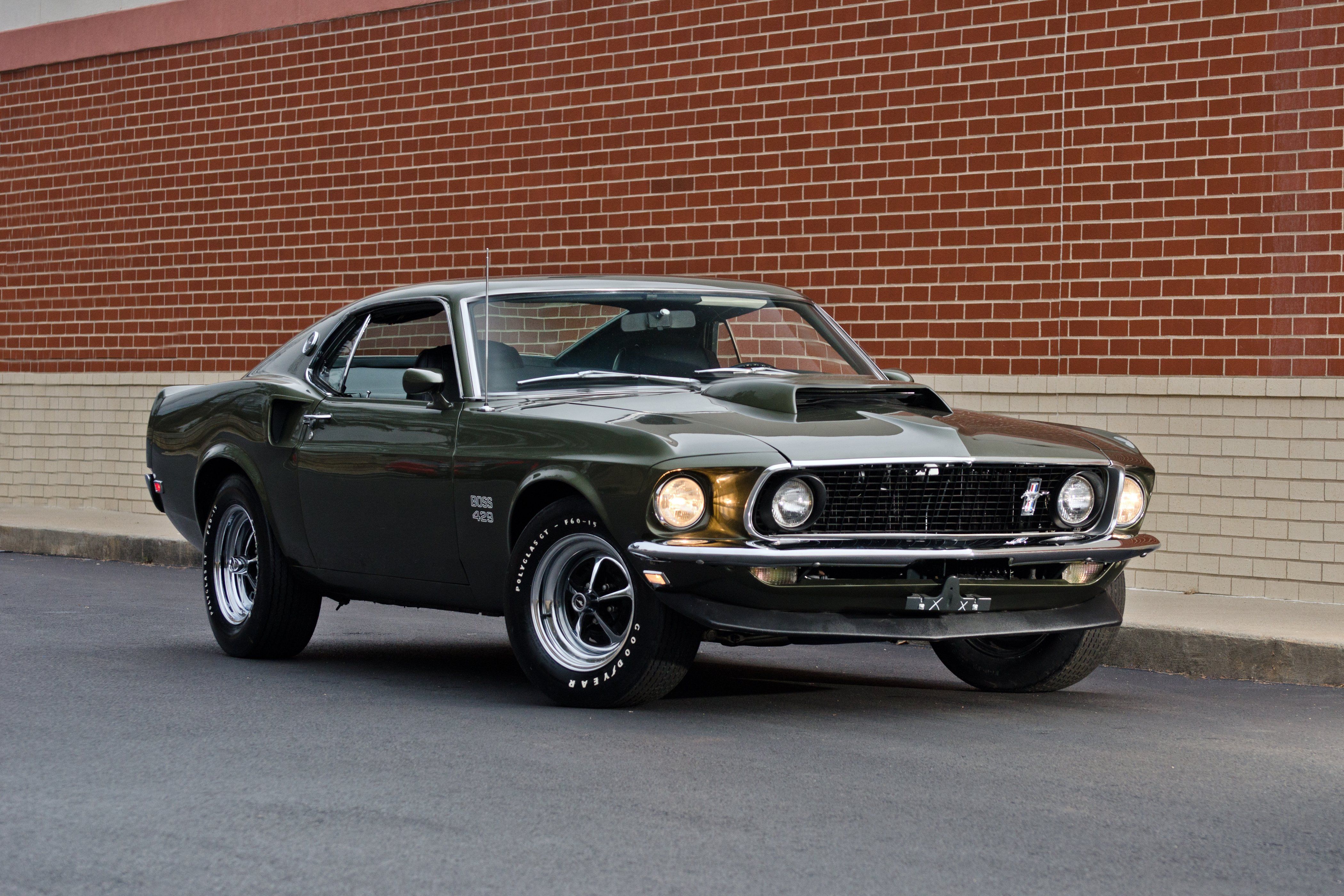 Ford Mustang Boss 429 Fastback Muscle Classic USA 4200x2790