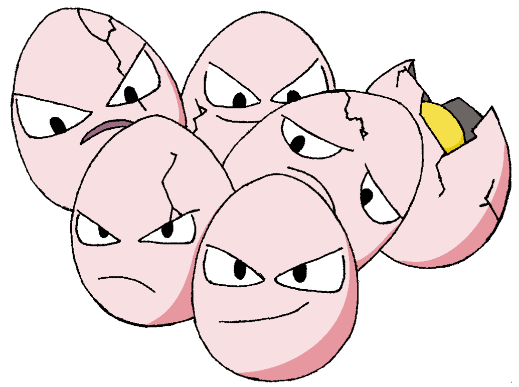 Exeggcute. Full HD Picture