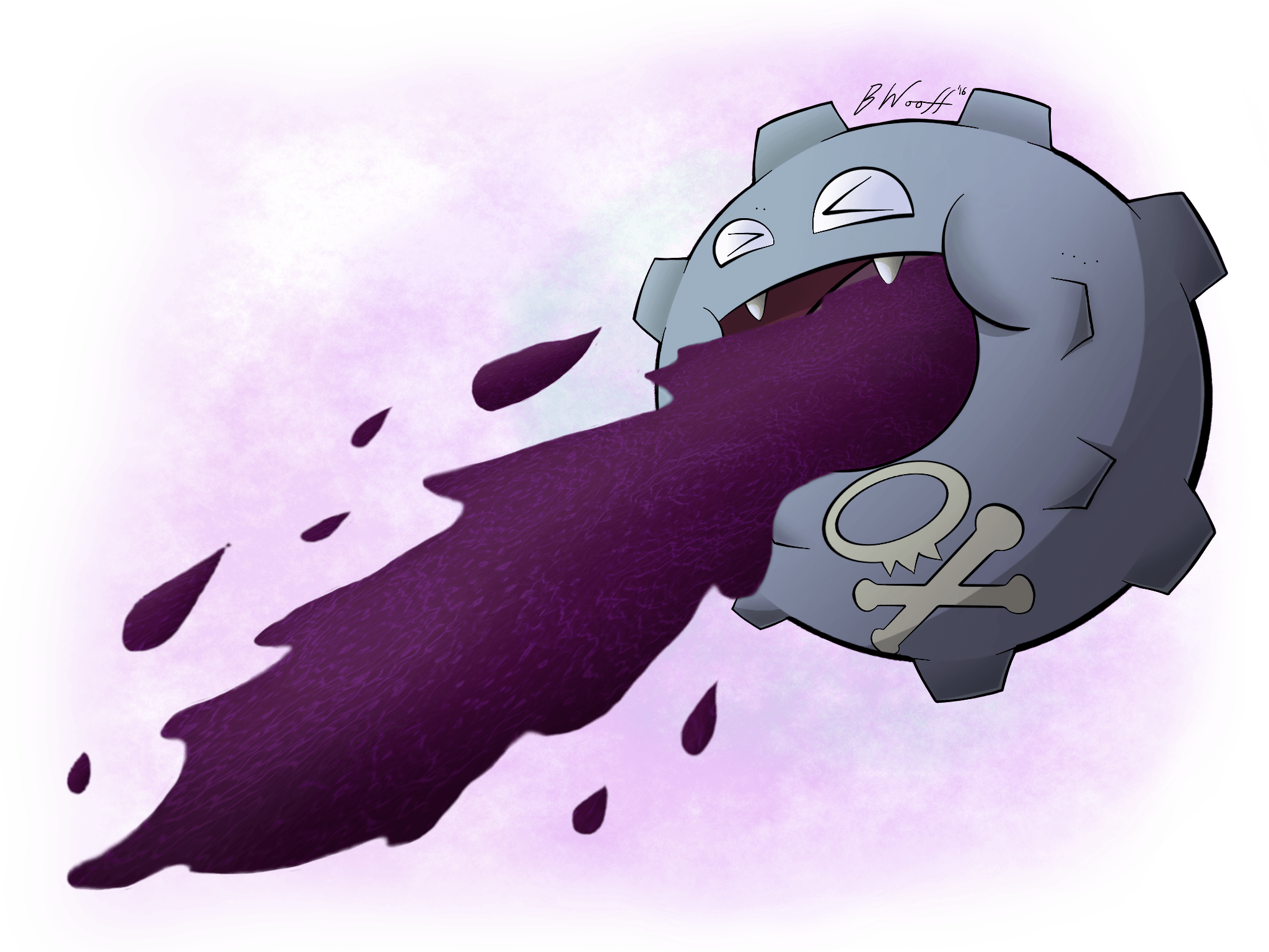 Koffing used Sludge and Poison Gas!