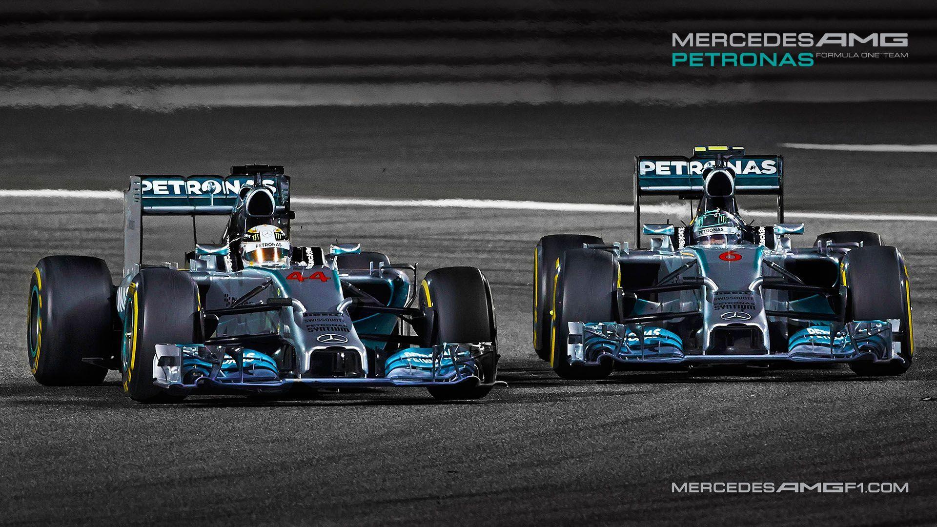 Formula One Mercedes AMG Petronas High Resolution Wallpaper