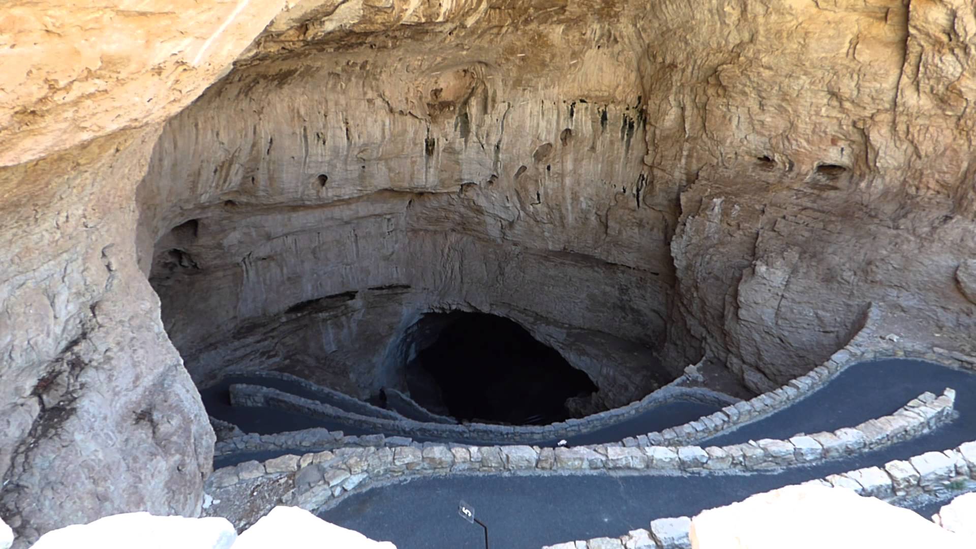 Carlsbad Caverns Natural Entrance March 2015