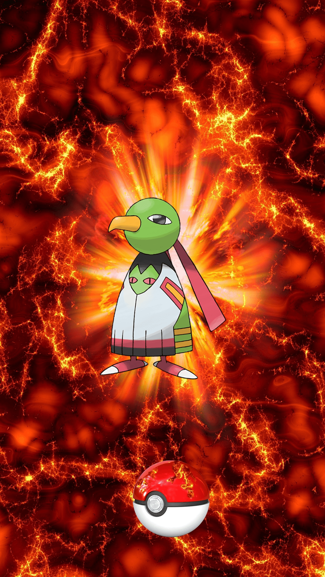 Fire Pokeball Xatu Unknown Natu