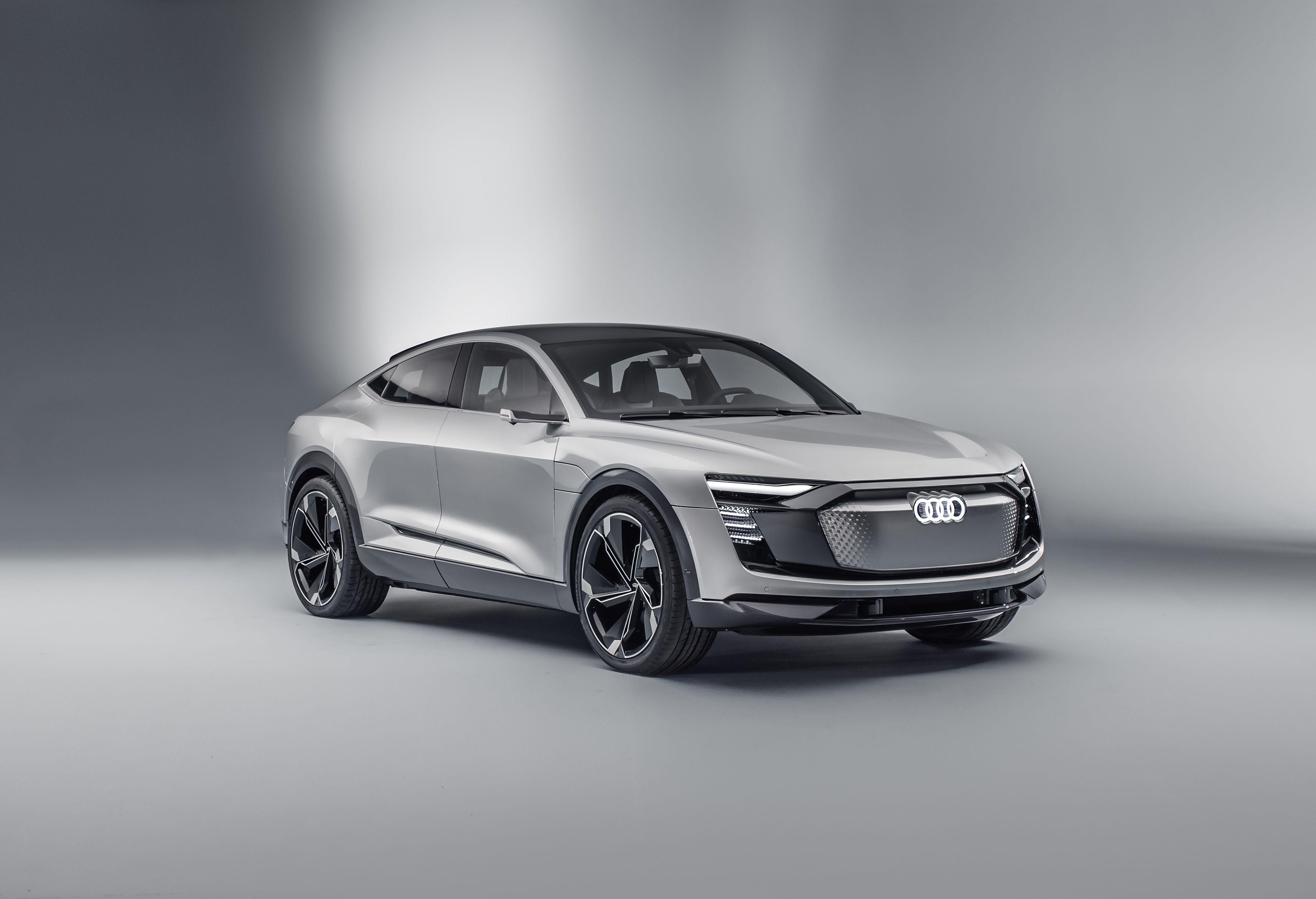 Wallpaper Audi E Tron Sportback, Concept Cars, 4K, Automotive