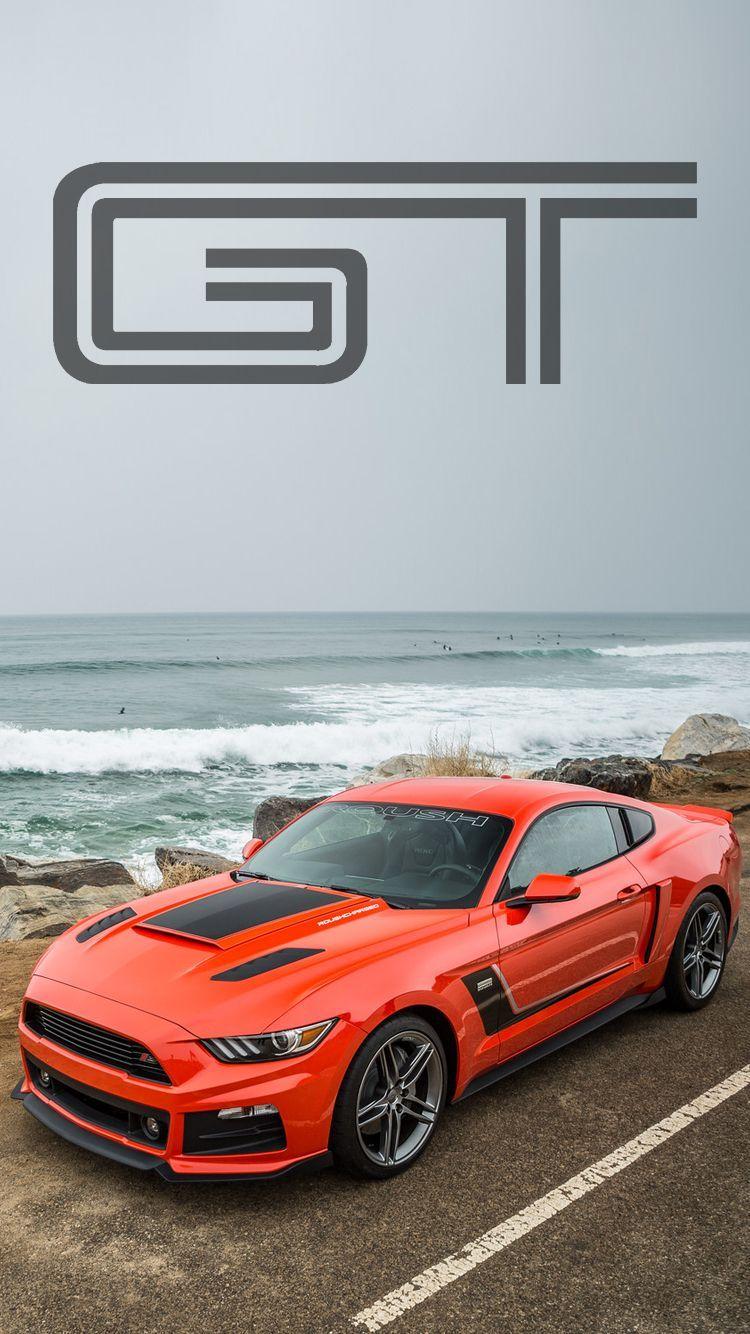 ROUSH Ford Mustang 2018. Universal Phone Wallpaper/ Background