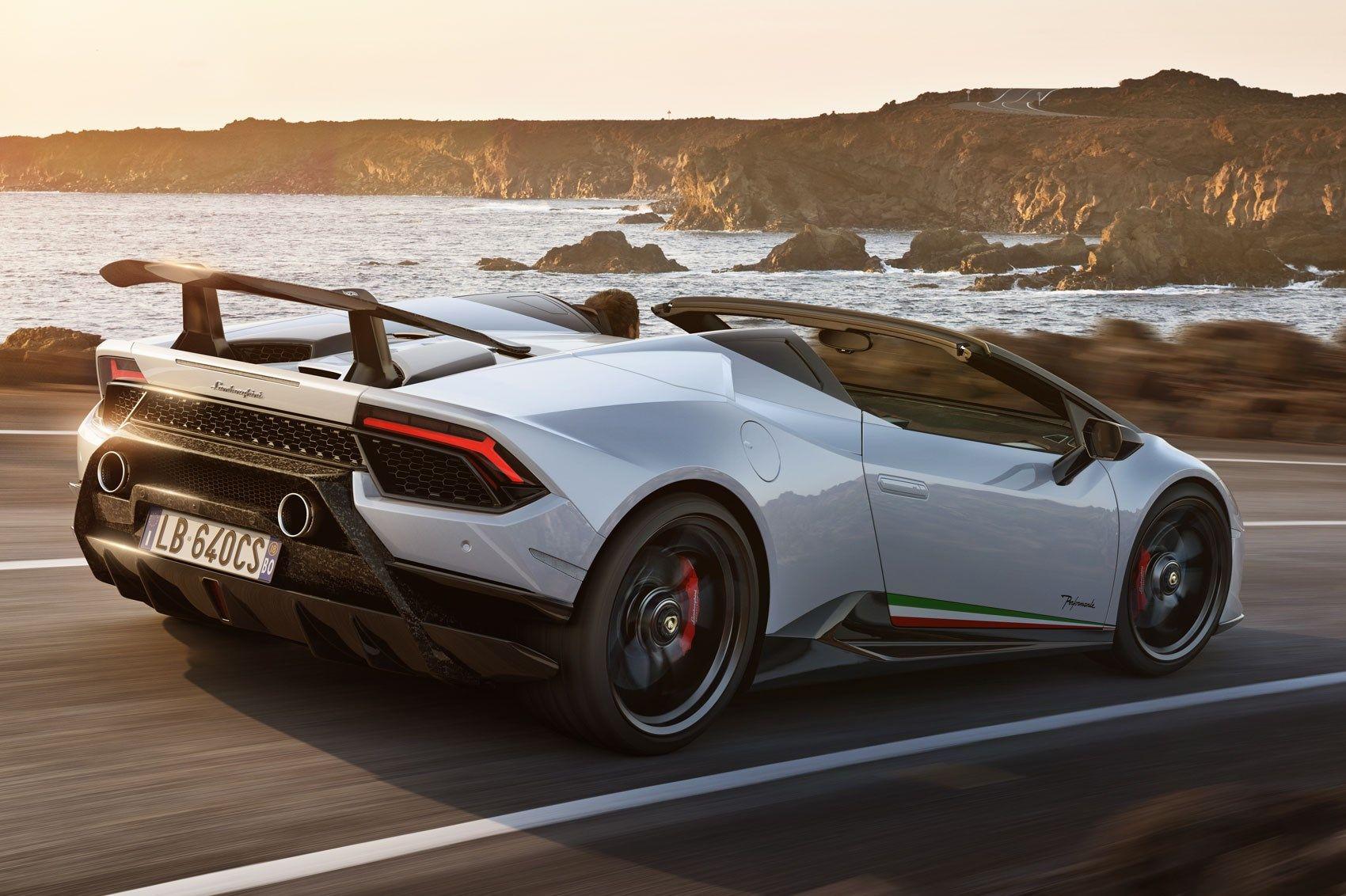 Lamborghini Huracan Performante Spyder: hardcore and topless thrills