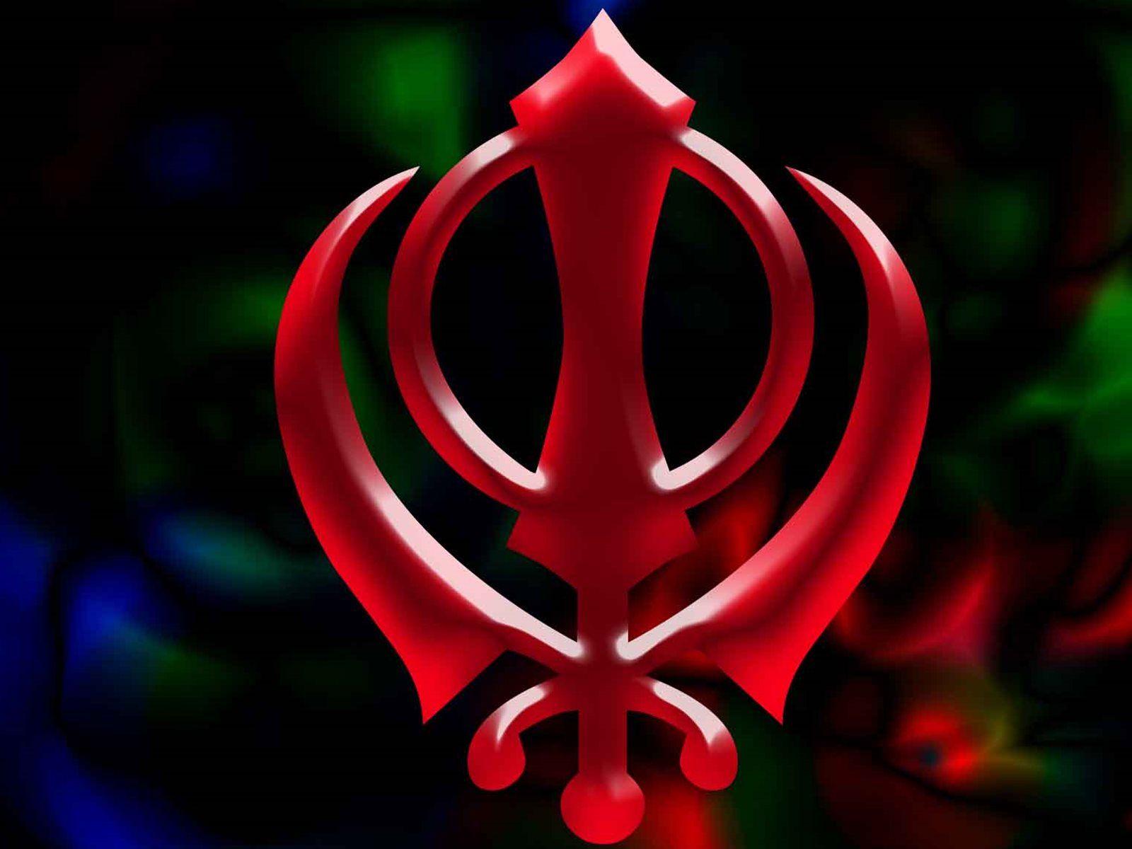 Sikh Beautiful Symbol Khanda Pic HD Wallpaper