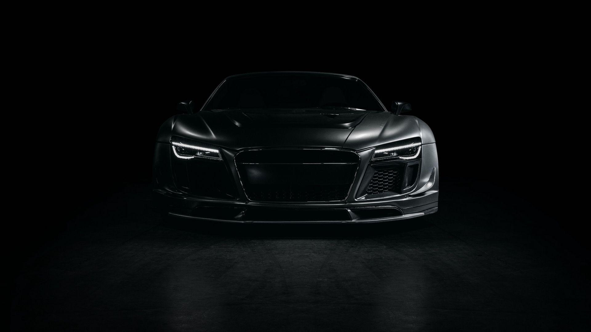 Download wallpaper 1920x1080 audi, r sports car, tuning, front
