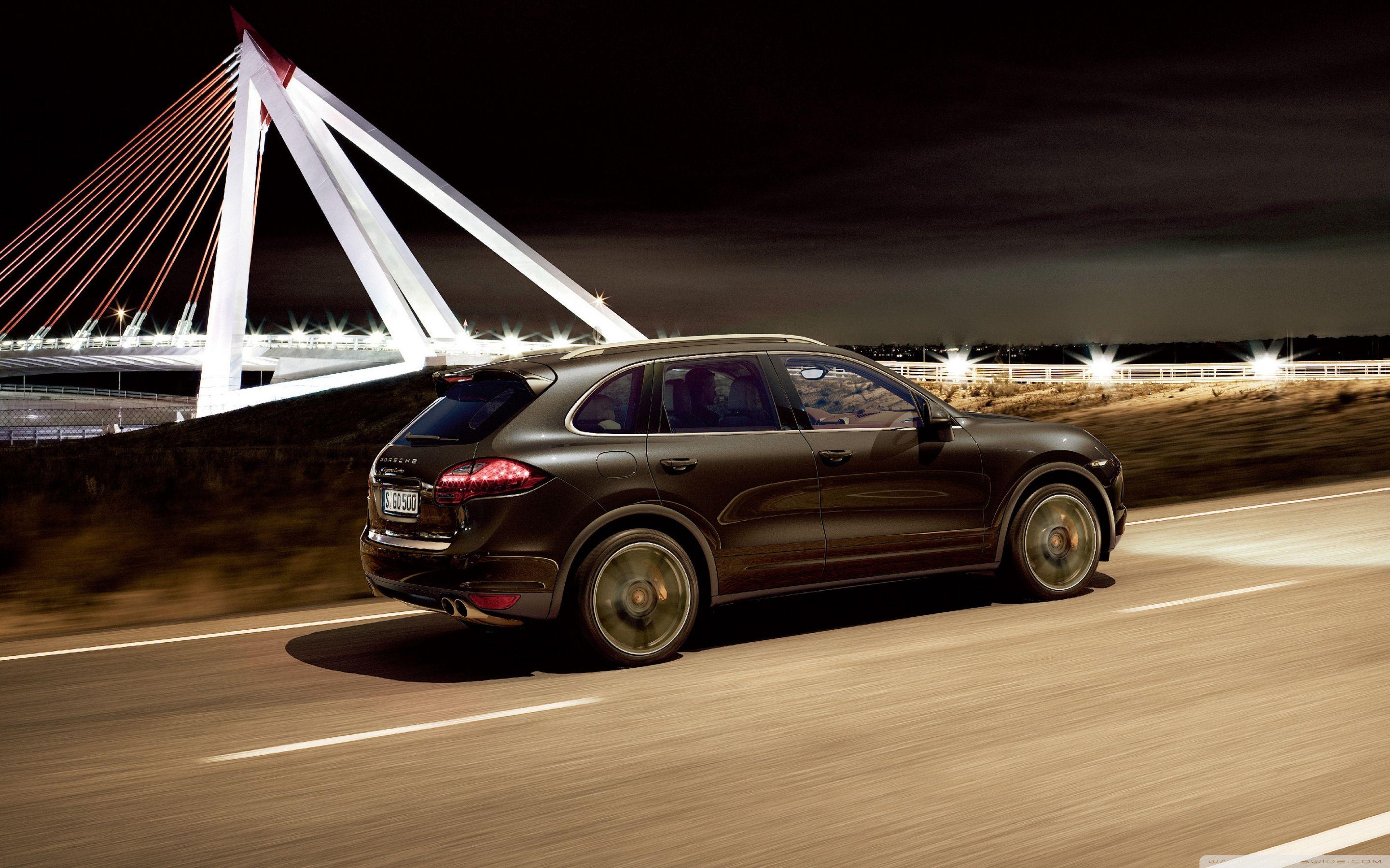 Porsche Cayenne Turbo On The Road ❤ 4K HD Desktop Wallpaper