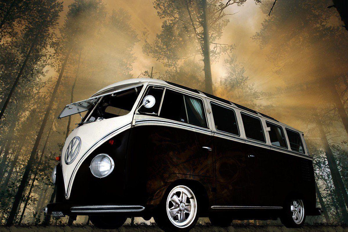 Black Volkswagen Bus Wallpaper HD. All About Gallery Car