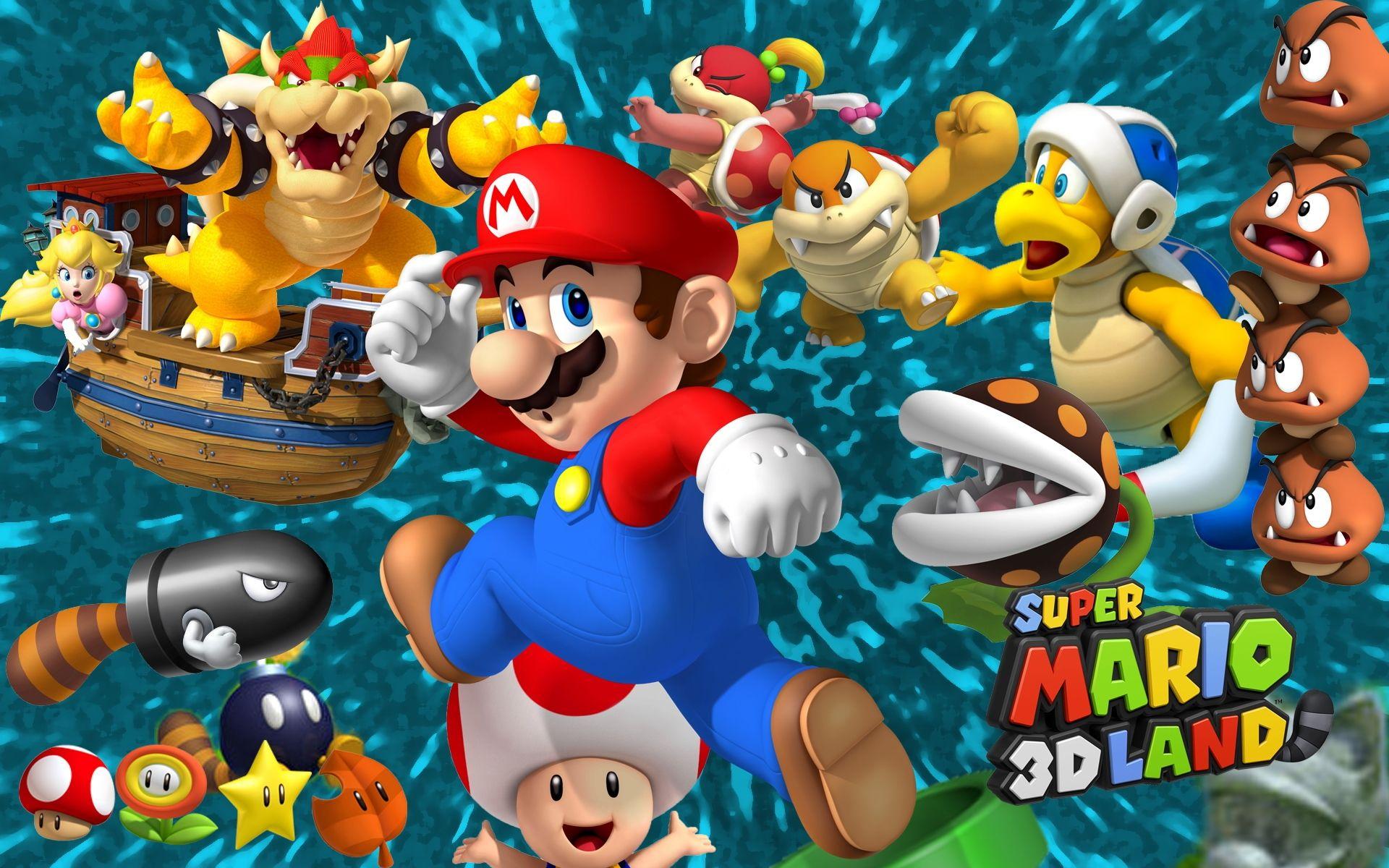 Awesome Super Mario Poster Wallpaper Picture