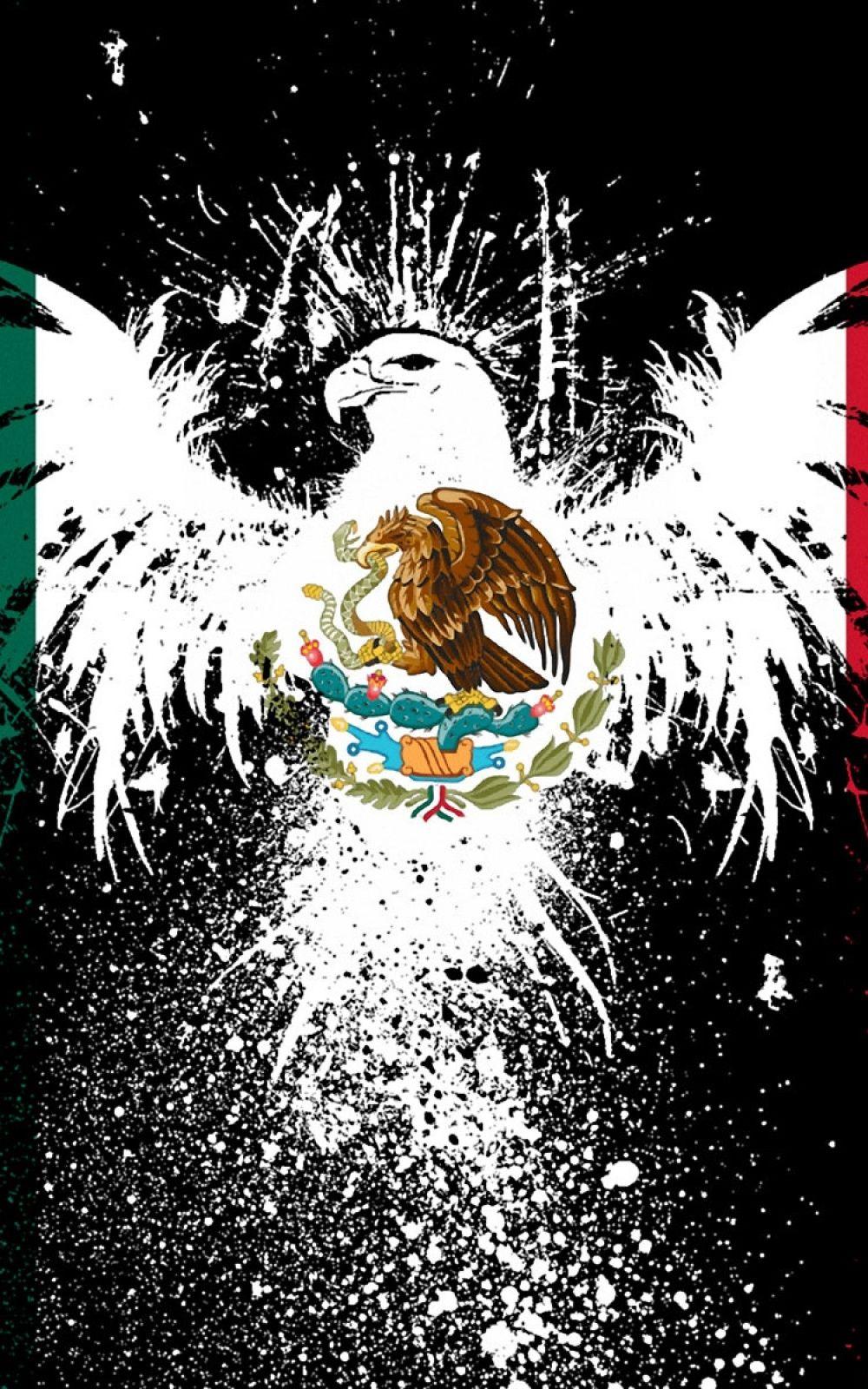 Mexico Flag Mobile Wallpaper