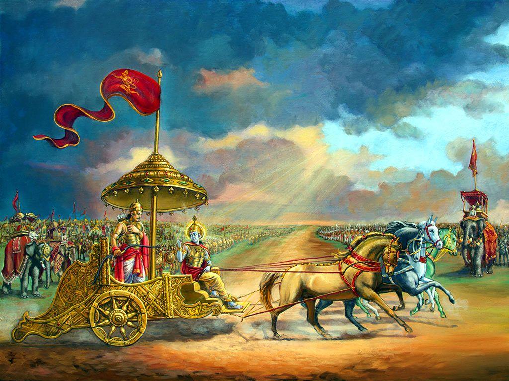Krishna Arjuna Wallpaper Full Size Image Free Download