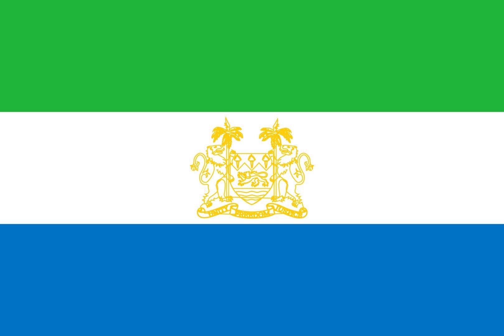 Sierra Leone flag wallpaper. Flags wallpaper. Sierra
