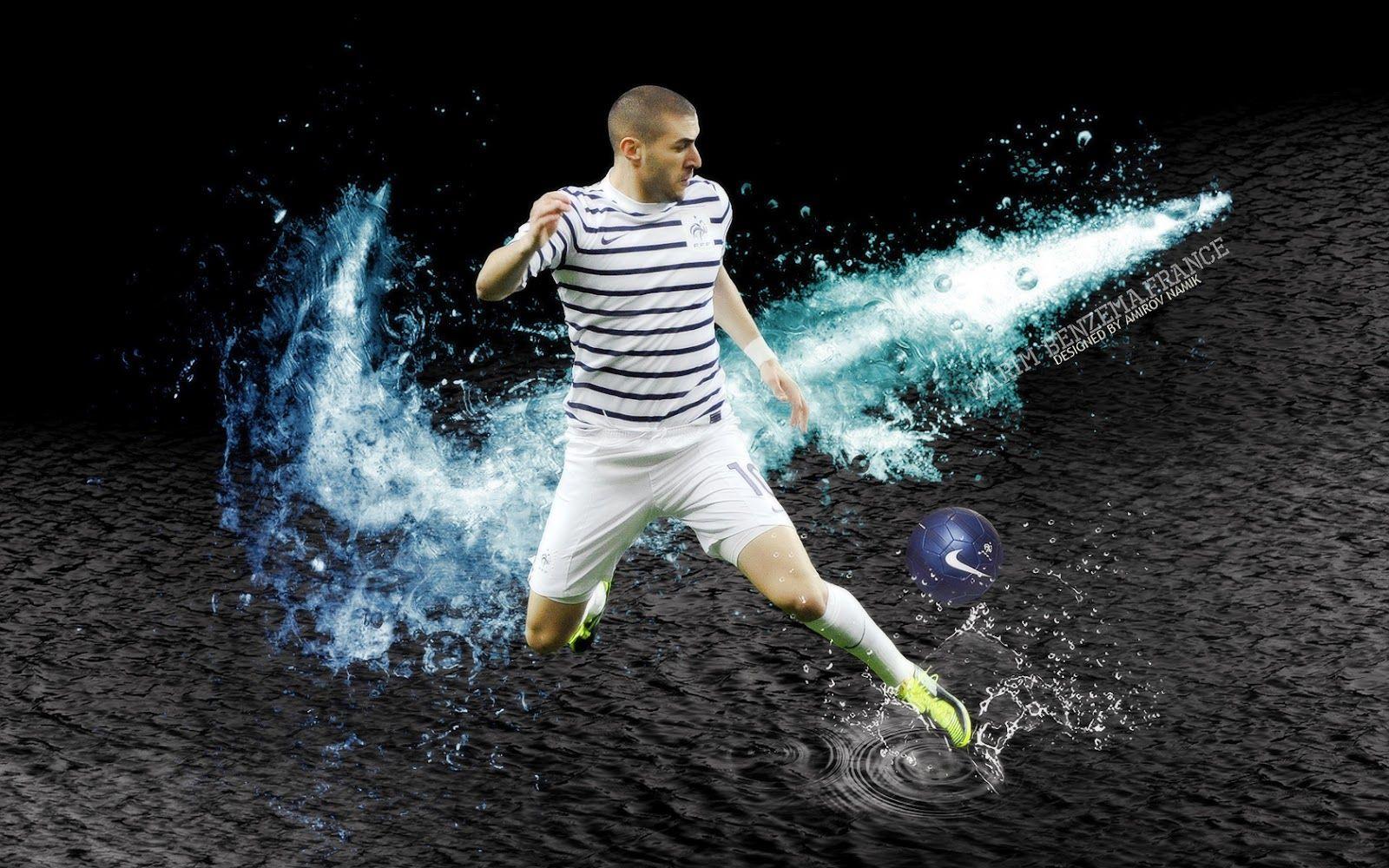 All Soccer Playerz HD Wallpaper: Karim Benzema New HD Wallpaper 2012