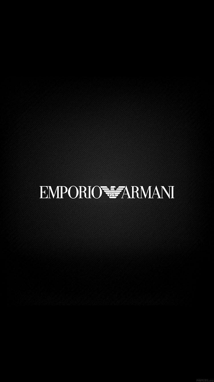 iPhone 6 Wallpaper emporio armani logo