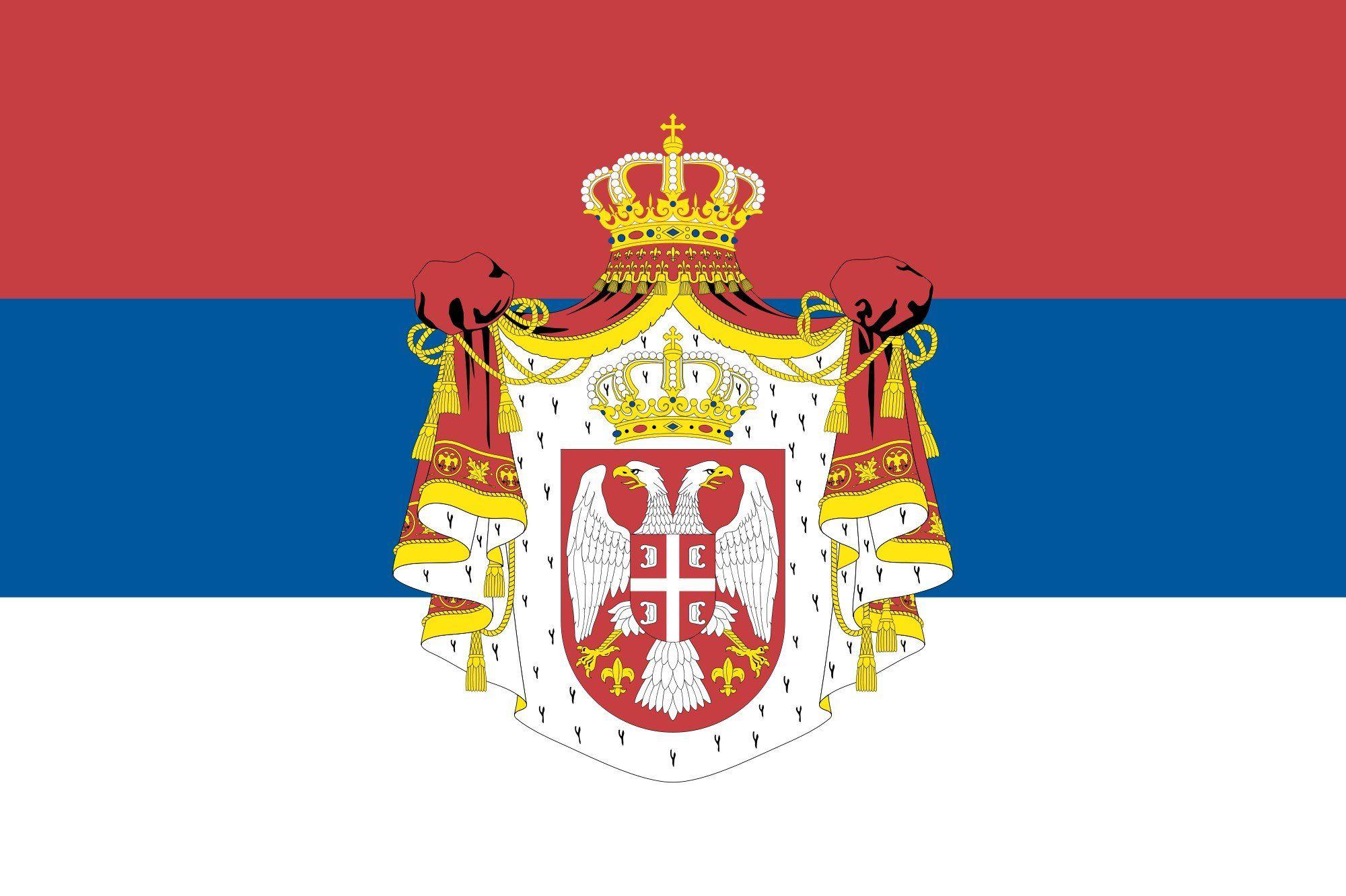 Serbia Flag Wallpaper 52189 2000x1333 px
