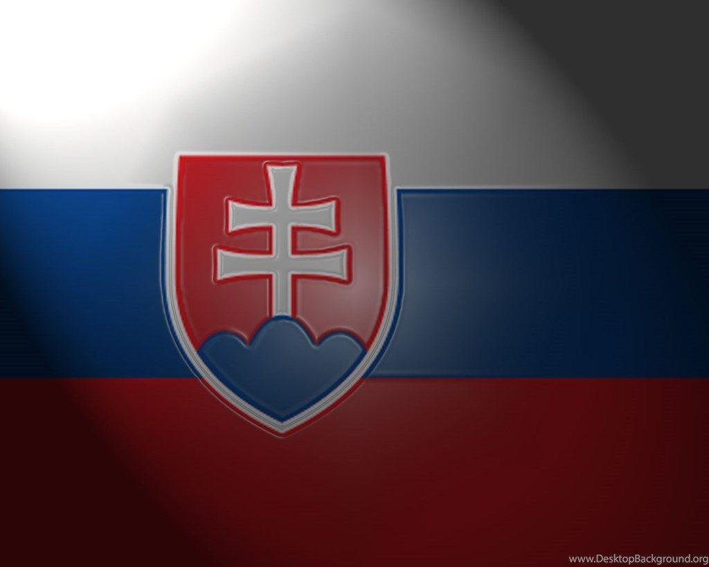 National Slovakia Flag Wallpaper HD Desktop Desktop Background