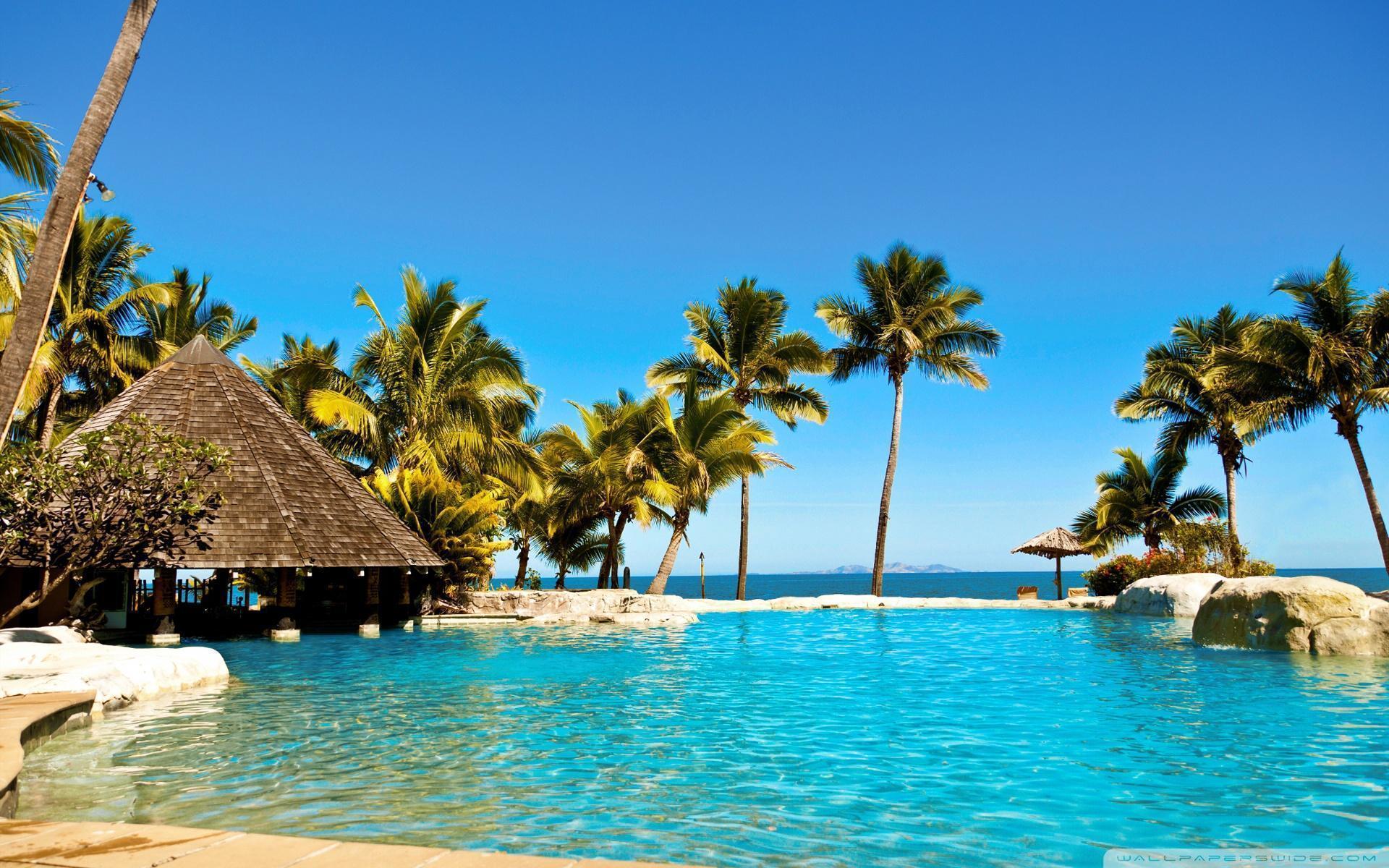 Fiji Resort HD desktop wallpaper, High Definition, Fullscreen