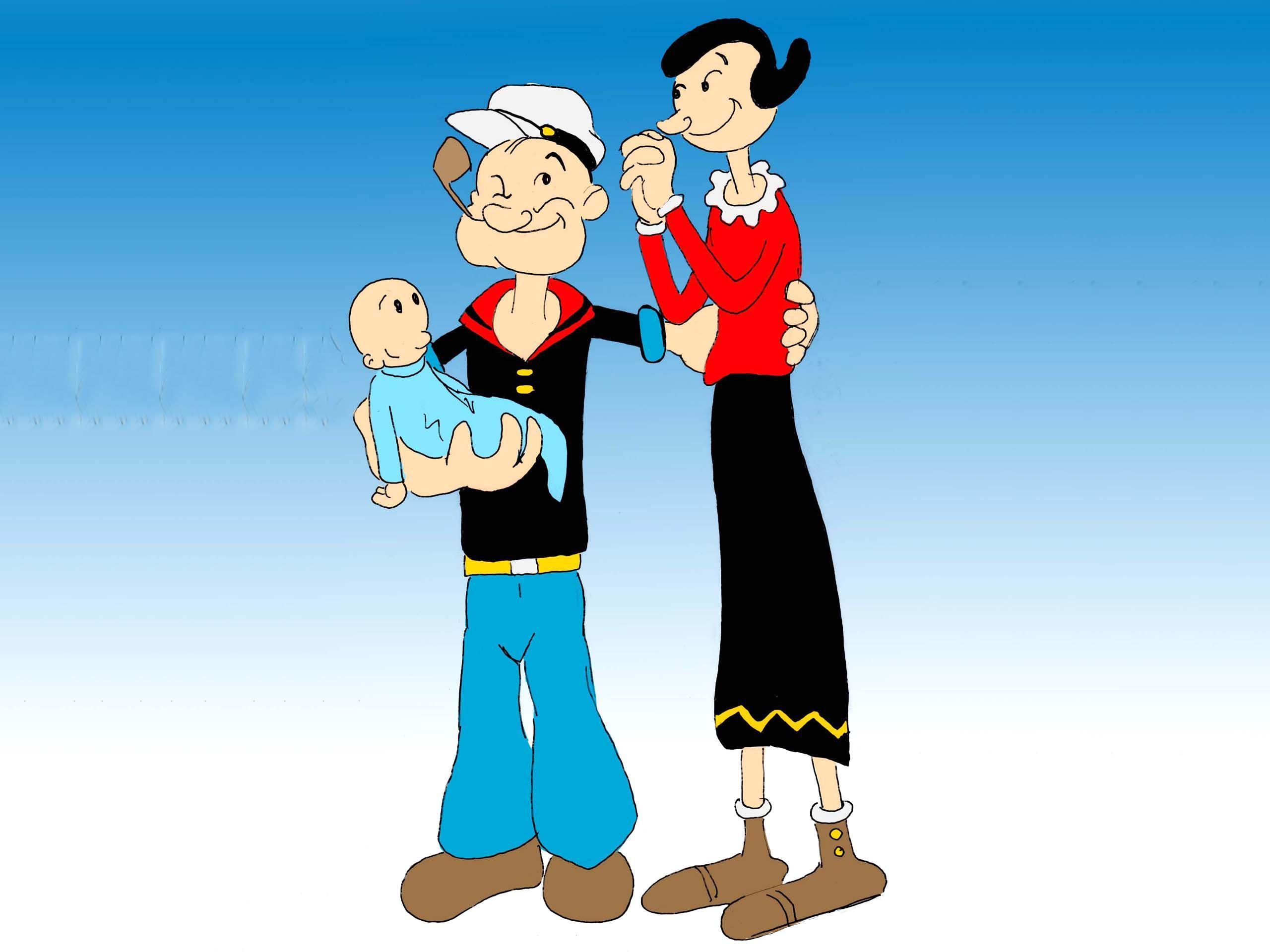 Wallpaper Popeye HD Background Abyss With Cartoon Photo Of Mobile