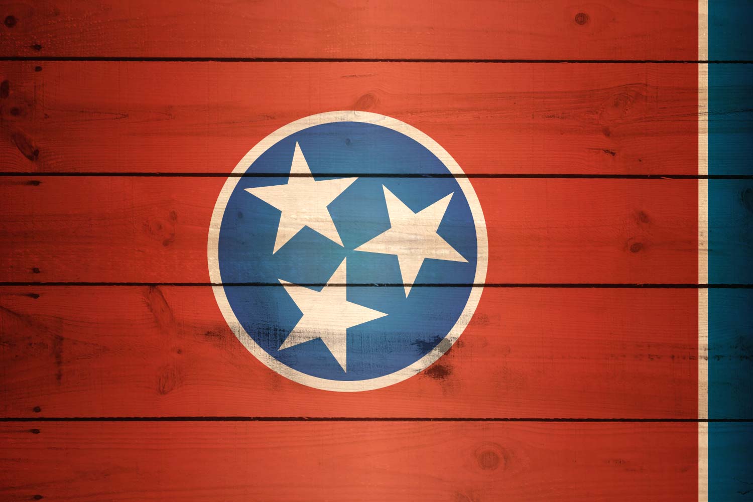 Flag of Tennessee Texture it for free