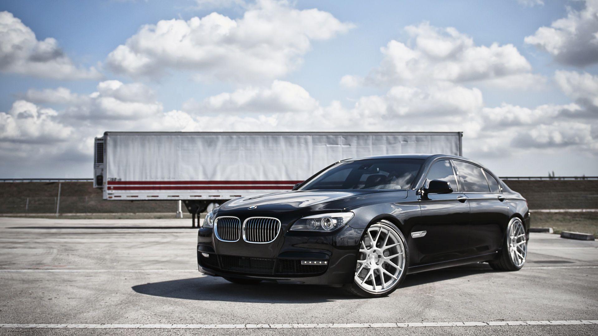 Black BMW 7 Series Wallpaper 43424 1920x1080 px