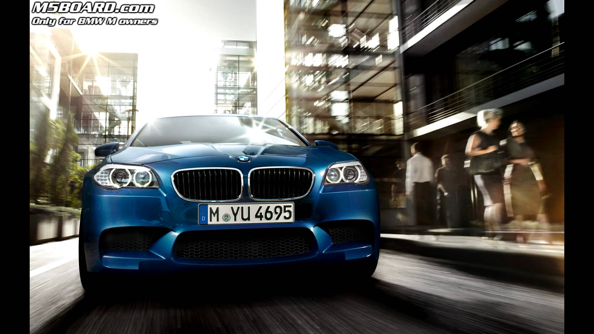 BMW M5 F10 official Wallpaper from BMW