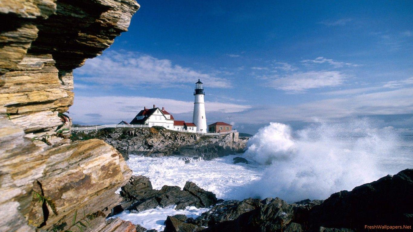 Portland Head Lighthouse, Maine wallpaper