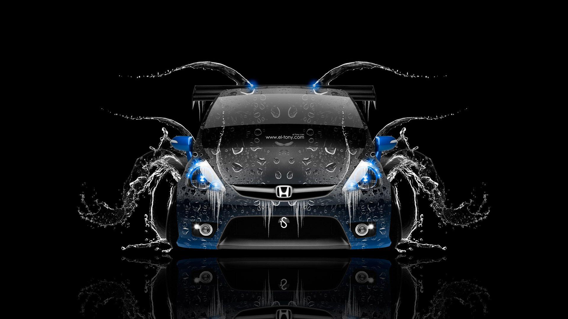 Honda Fit Tuning JDM Front Water Car 2014