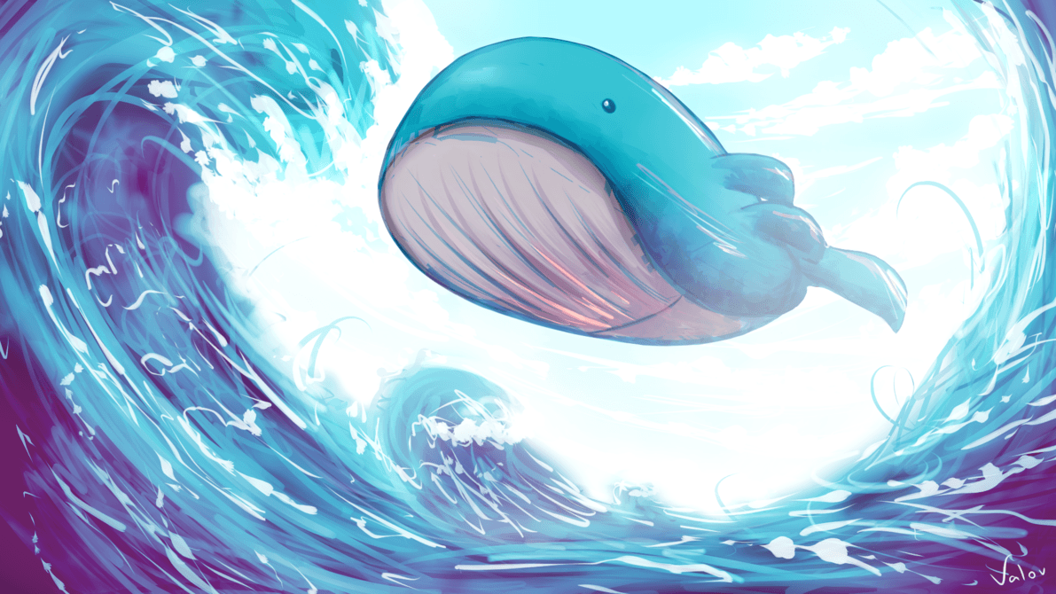Flying Wailord!