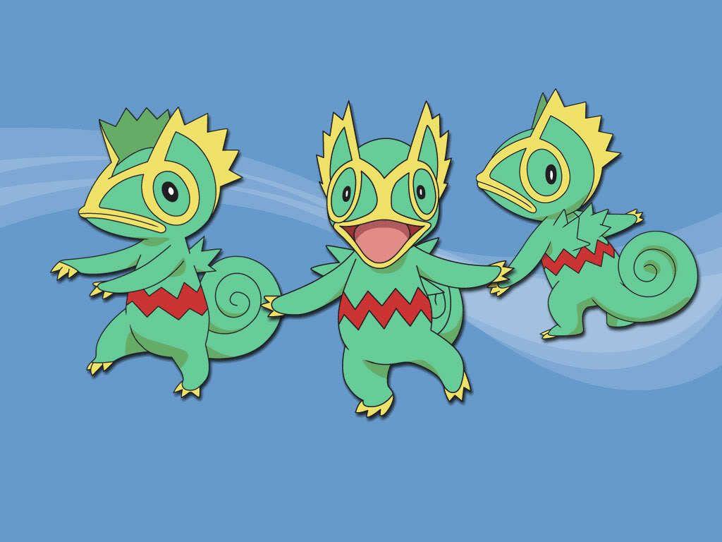 pokemon normal kecleon green anime