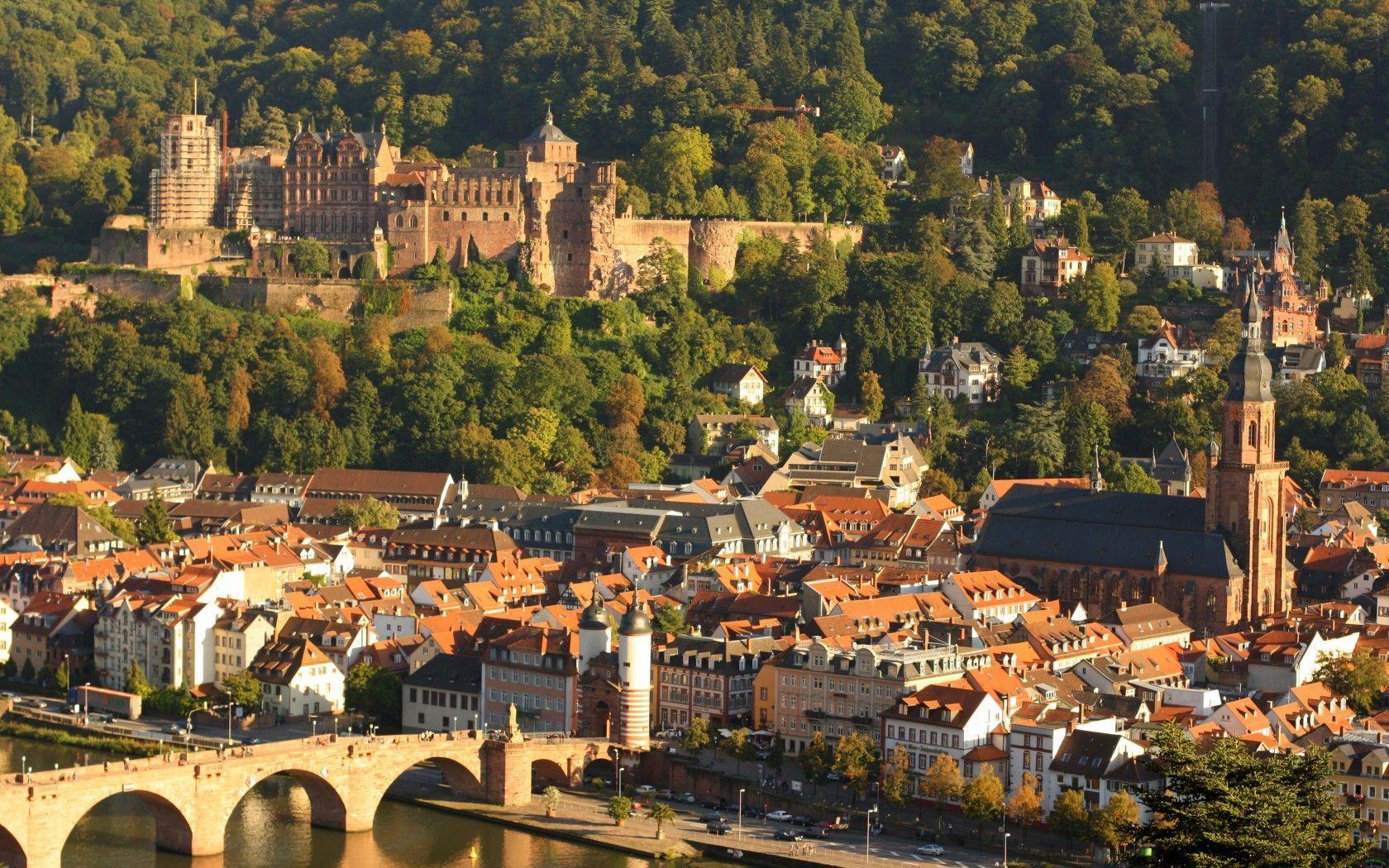 fantastically romantic places. Heidelberg, Castles and Palace