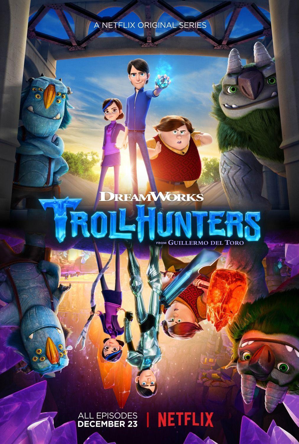 Trollhunters Netflix Animated Series Poster 1. Posters