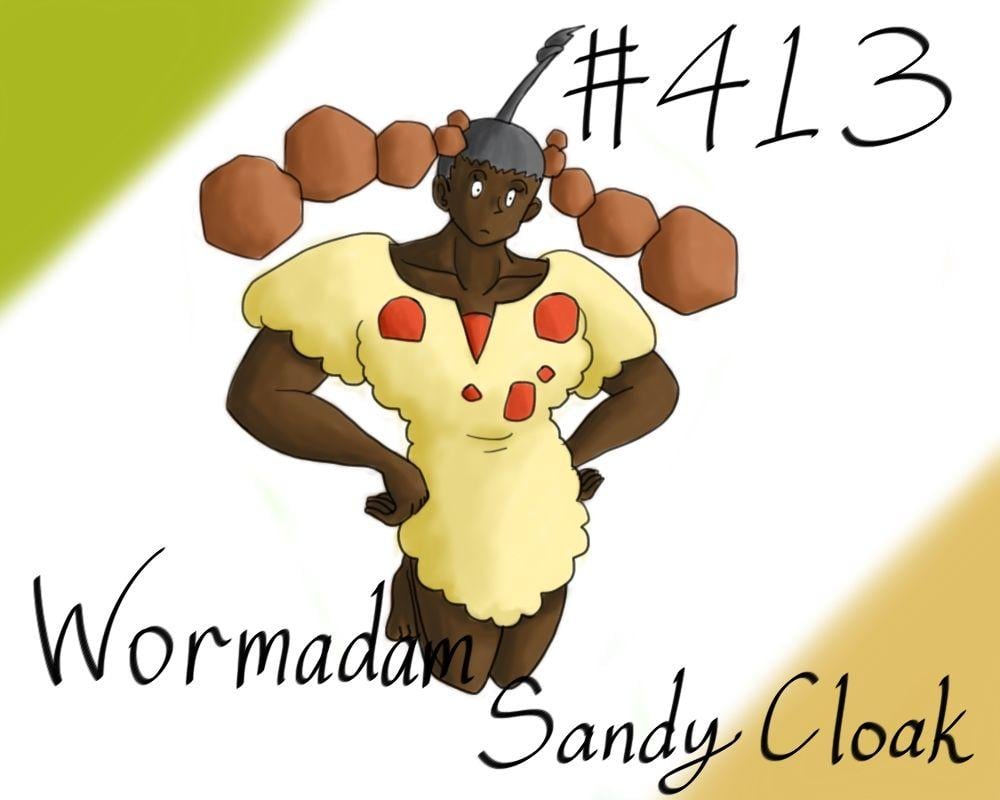 Pokemon Gijinka Project 413.2 Wormadam (Sandy)