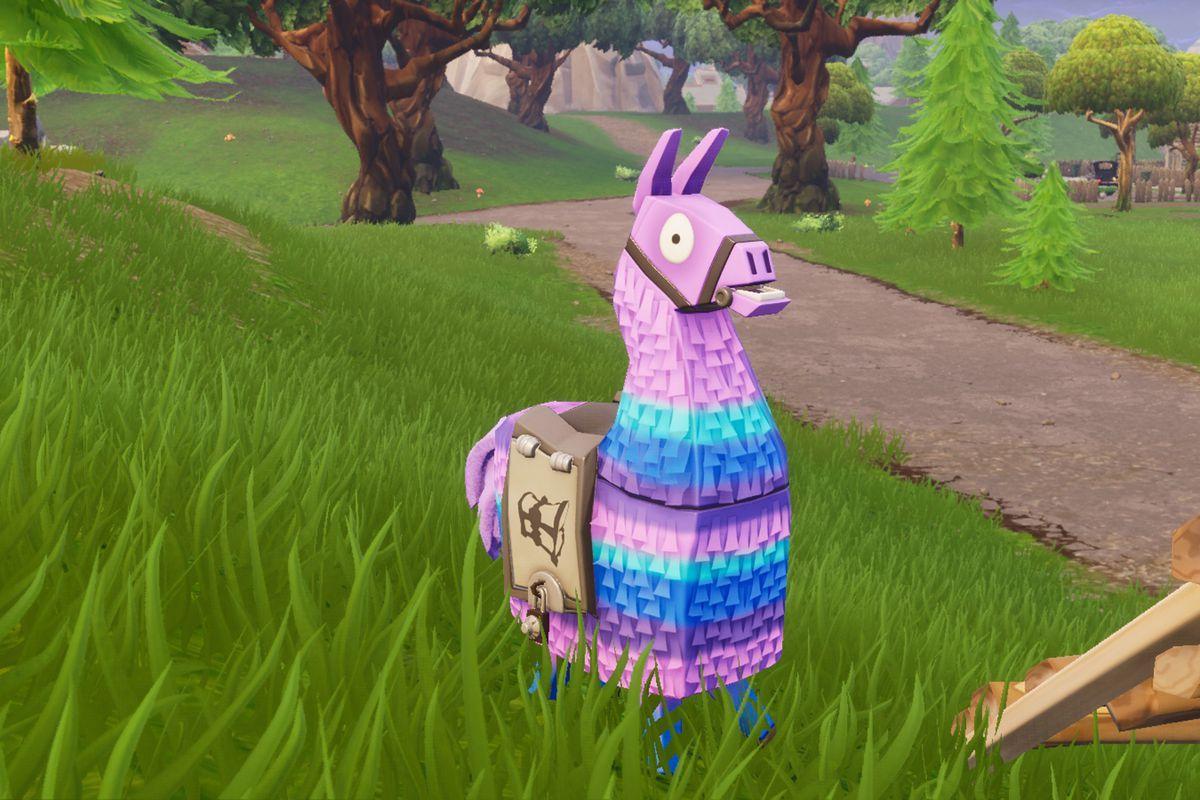 Llamas and buildings got nerfed in Fortnite's latest update