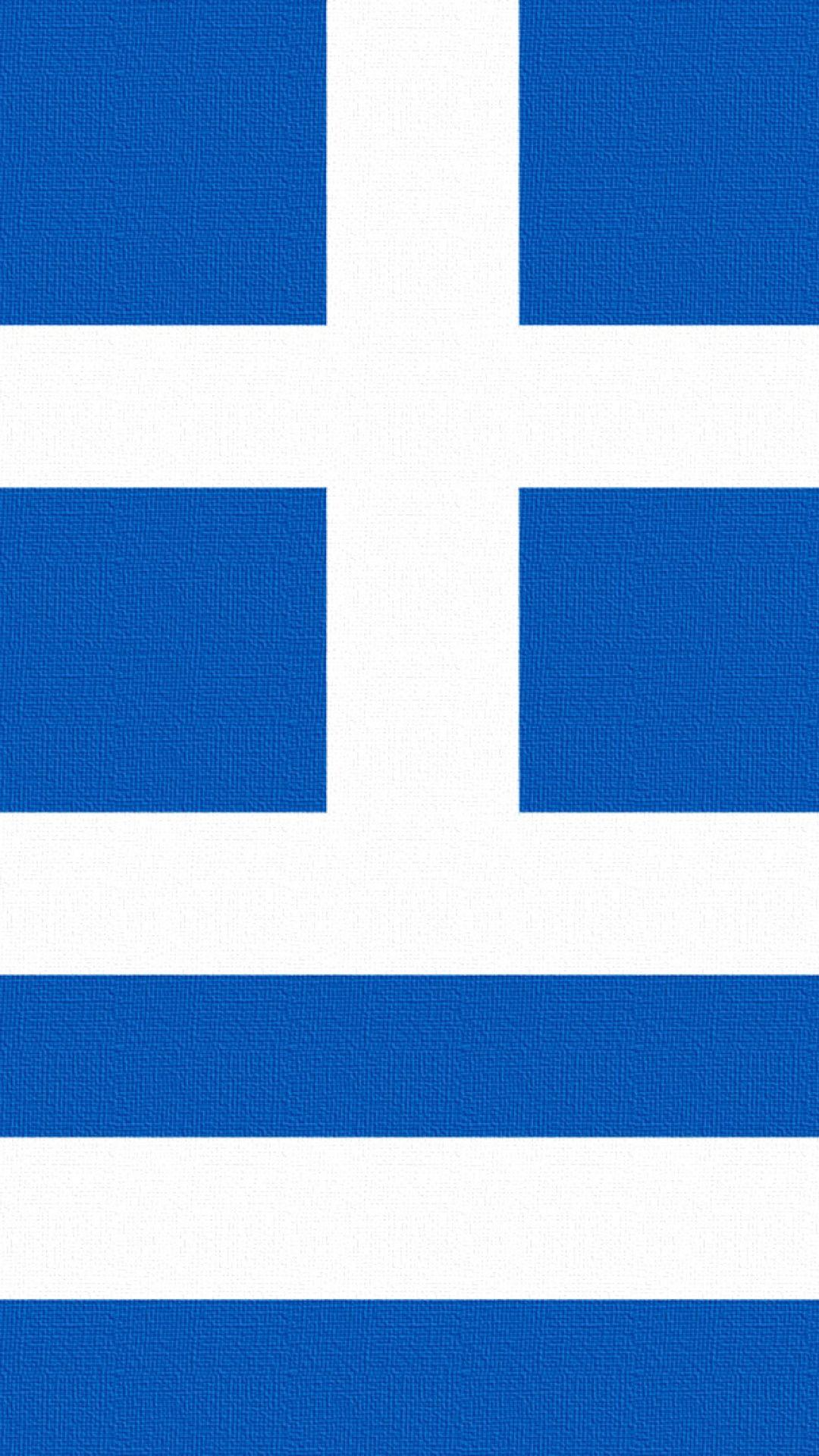 Greece flag iphone wallpaper